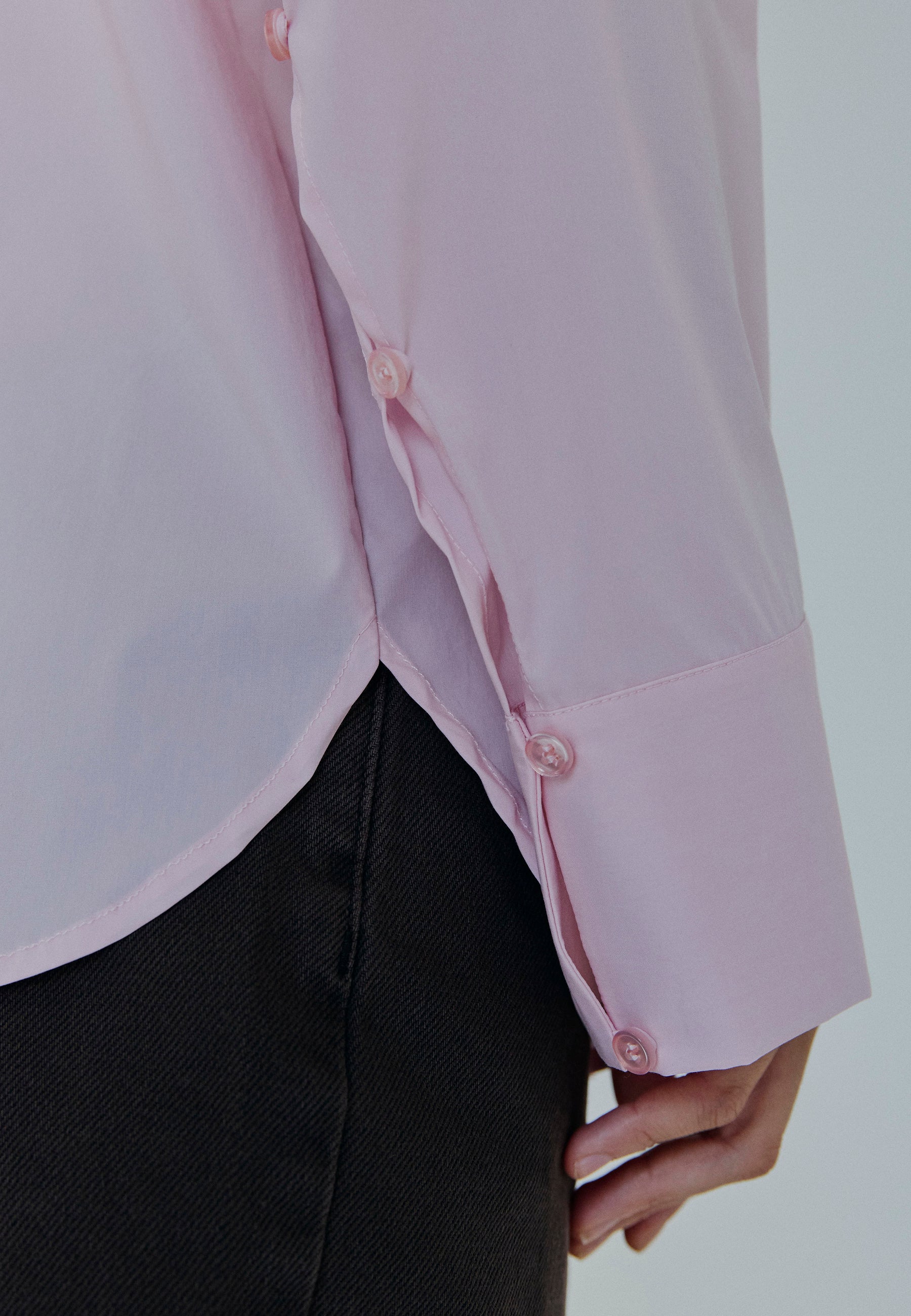 NORR Betty button shirt Skjorter Light pink