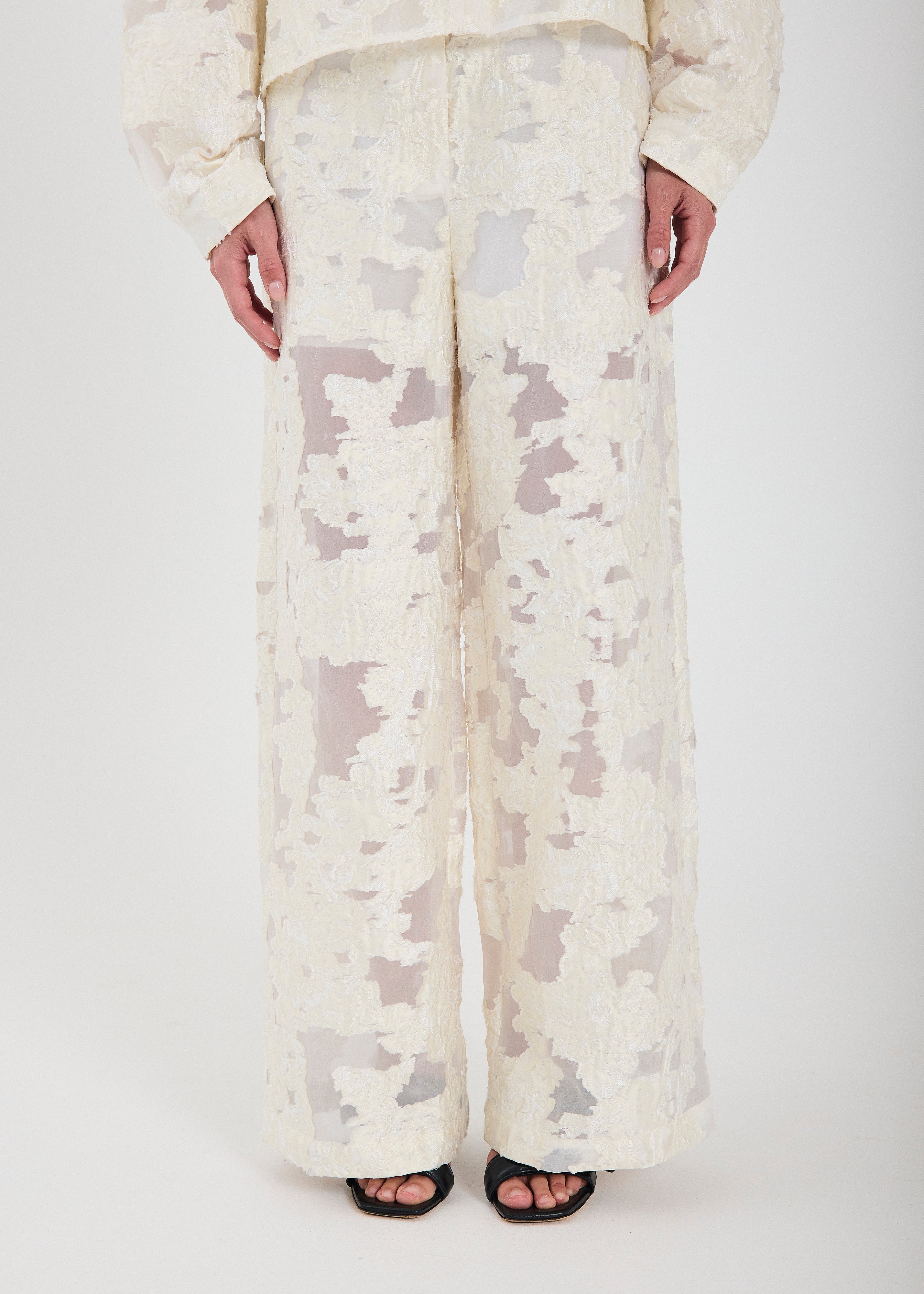 NORR Burna pants Bukser Ivory