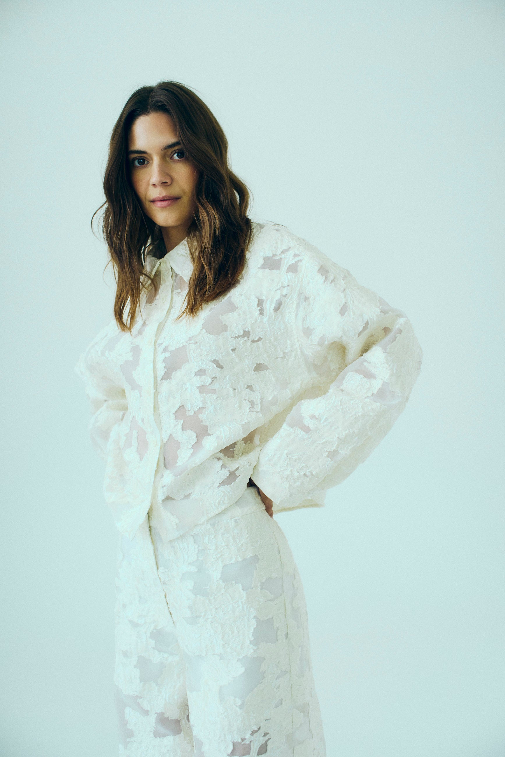 NORR Burna shirt Skjorter Ivory