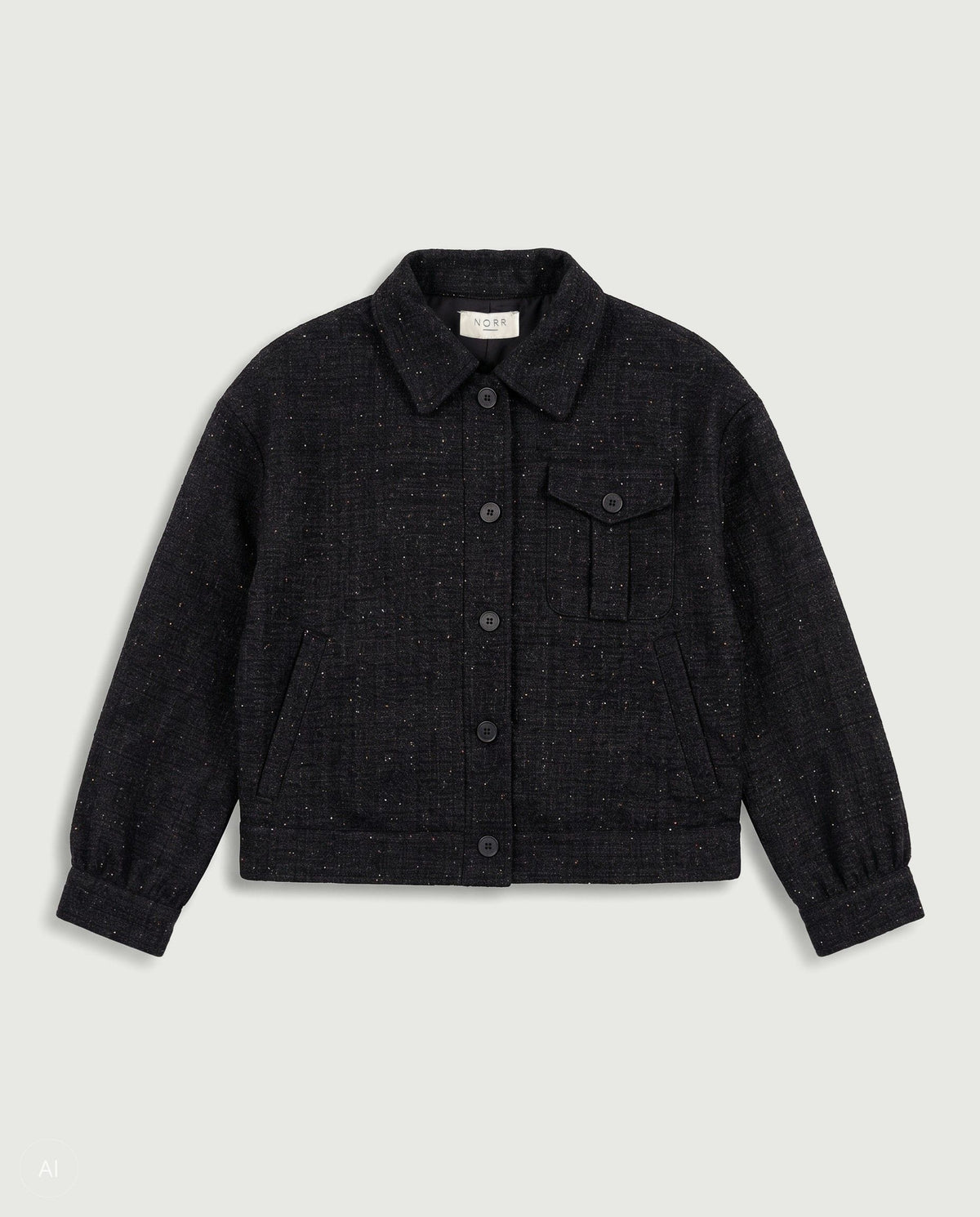 NORR Camil bomber jacket Jakker Black