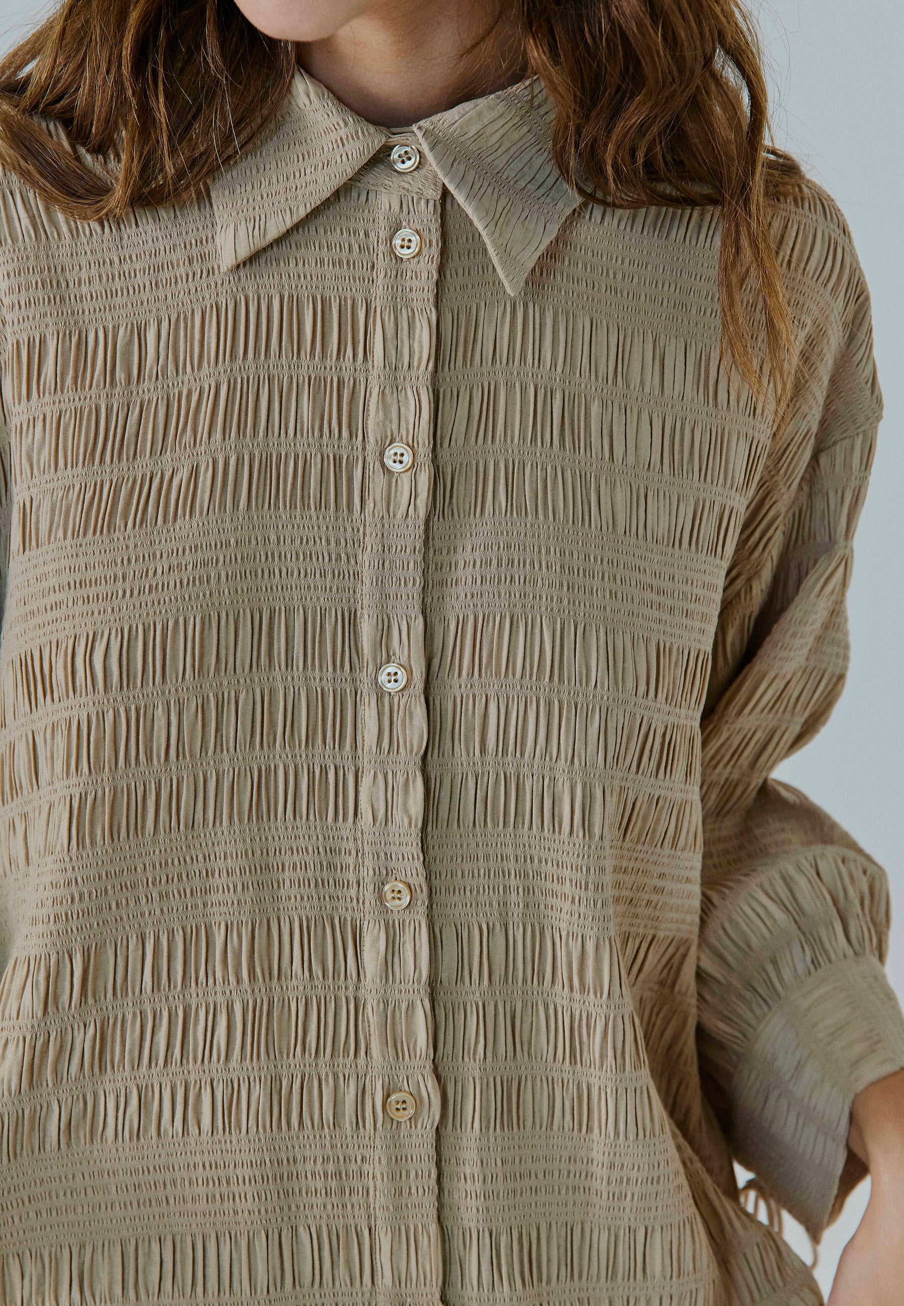 NORR Clarra shirt Skjorter Warm Beige
