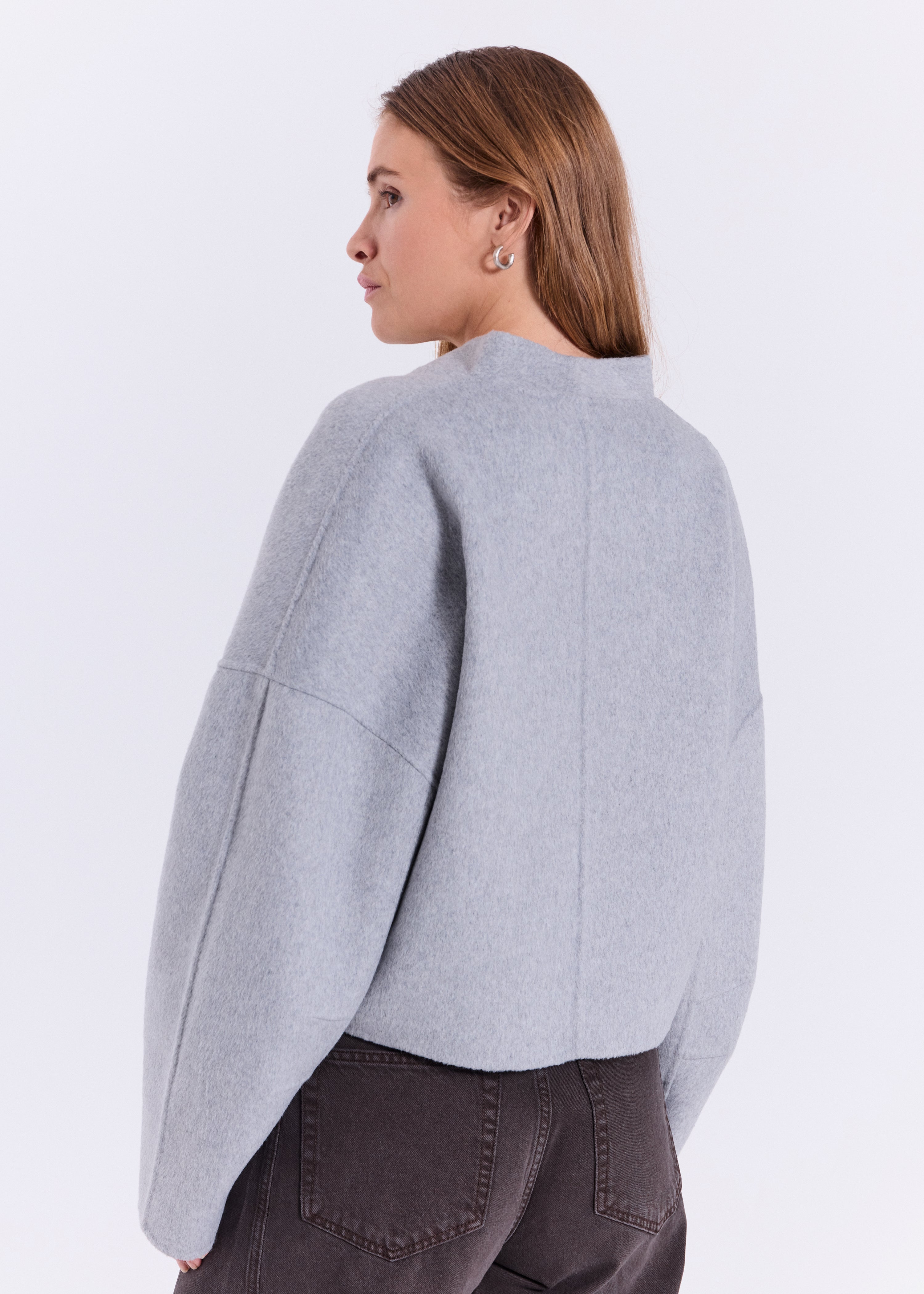 NORR Evira light jacket Jakker Light grey melange