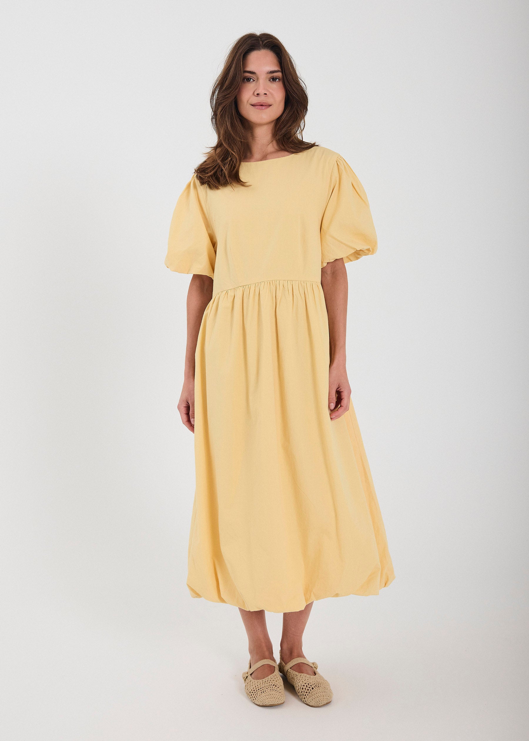 NORR Fraser dress Kjoler Dusty yellow