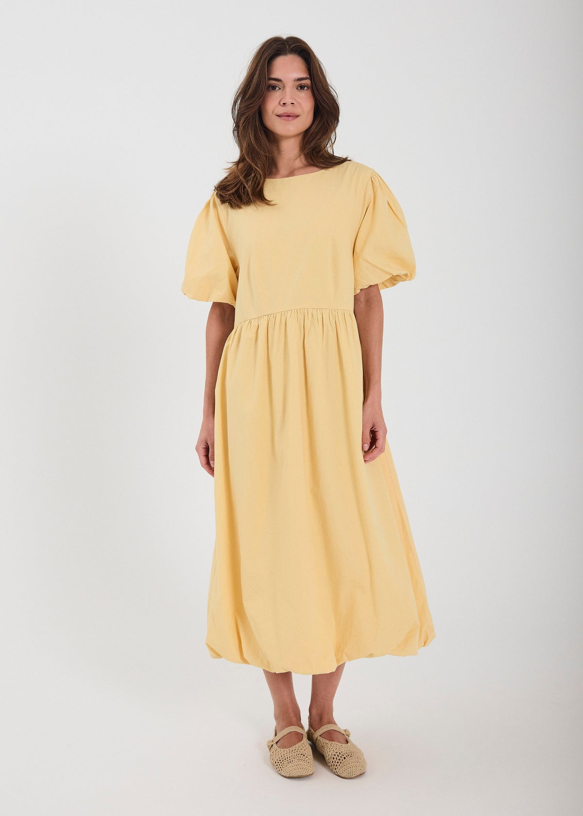 NORR Fraser dress Kjoler Dusty yellow