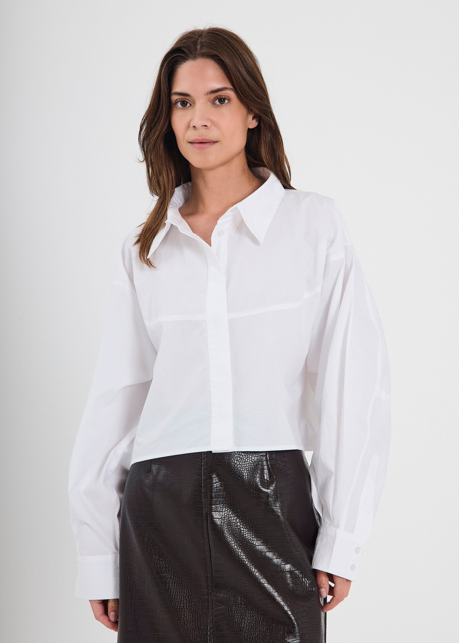 NORR Fraser short shirt Skjorter White