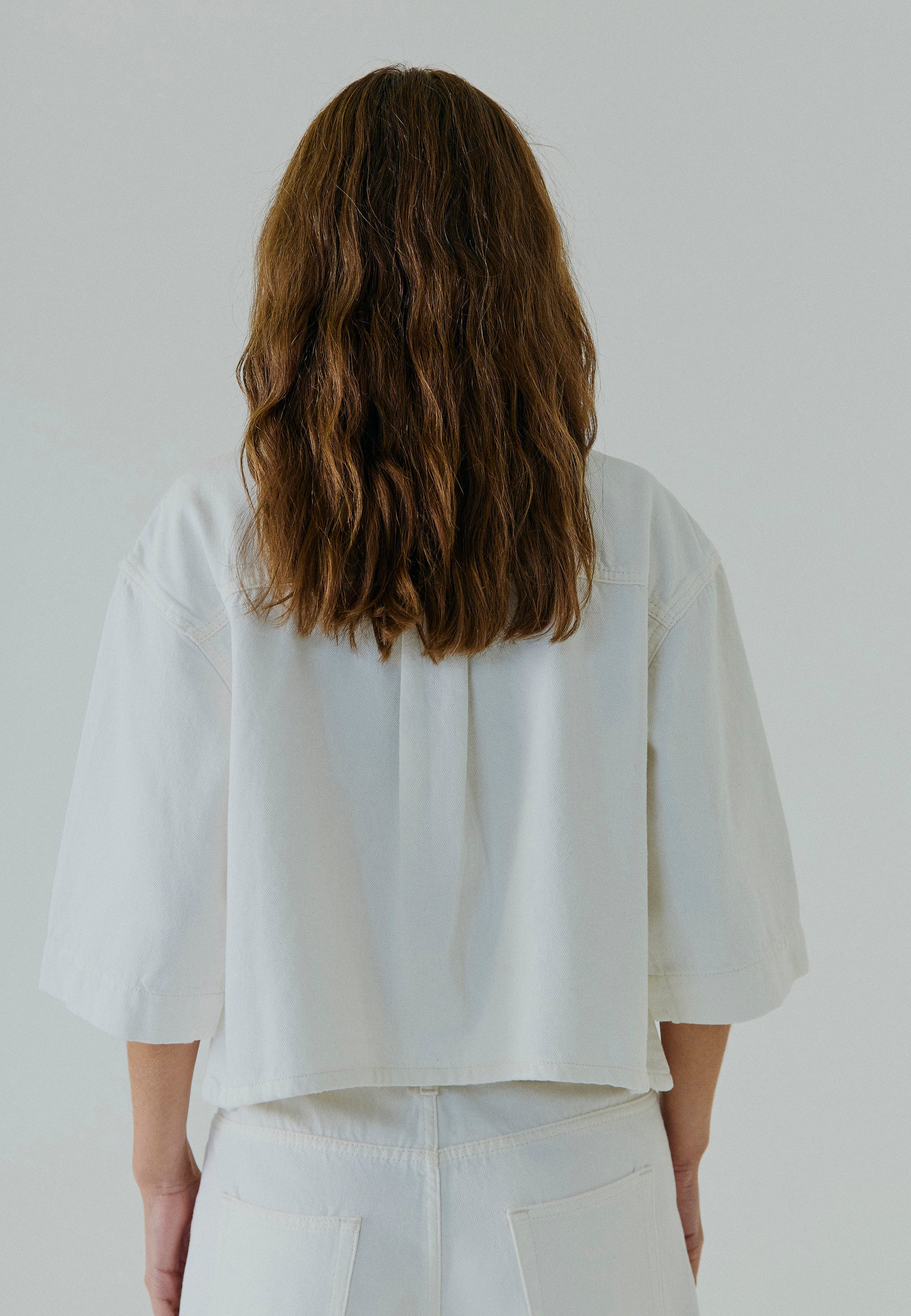 NORR Kenzina ss shirt Skjorter White wash