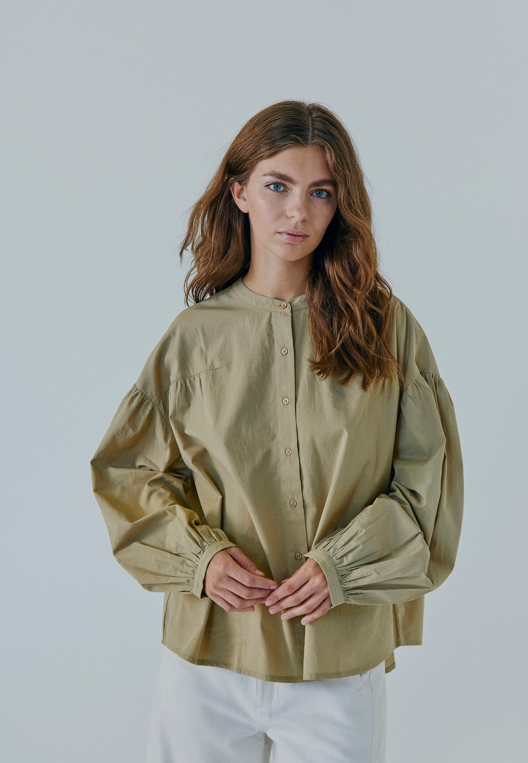 NORR Lesta shirt Skjorter Beige