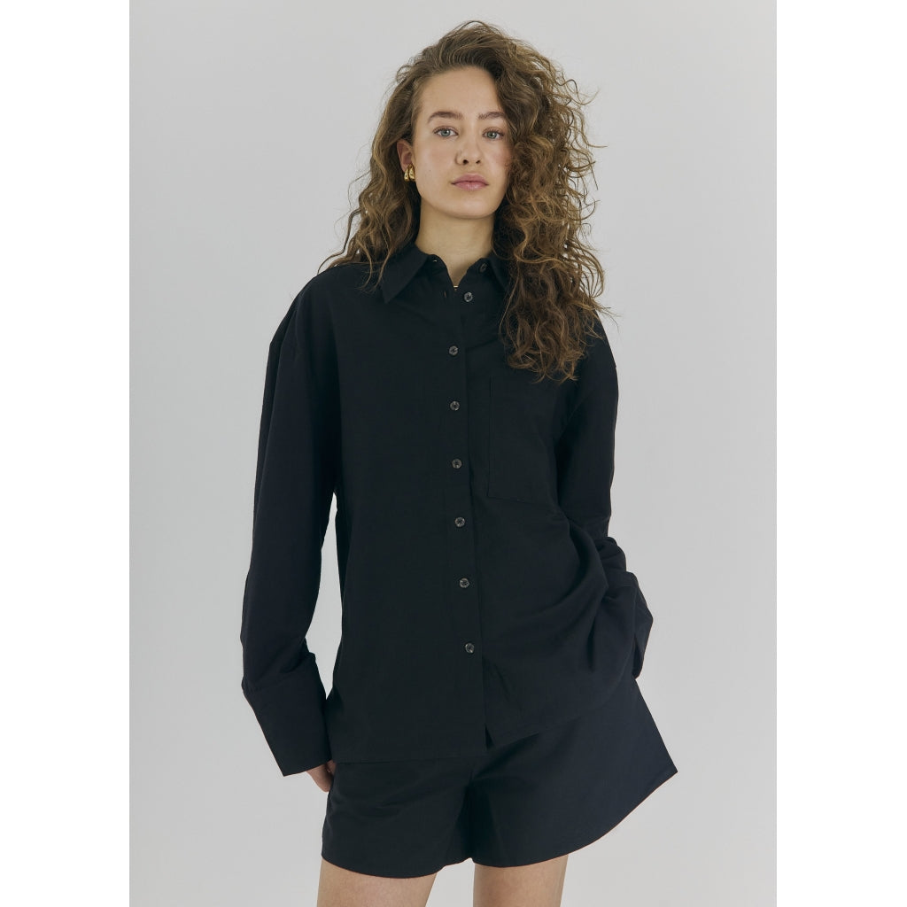 NORR Linea LS shirt Shirts Black