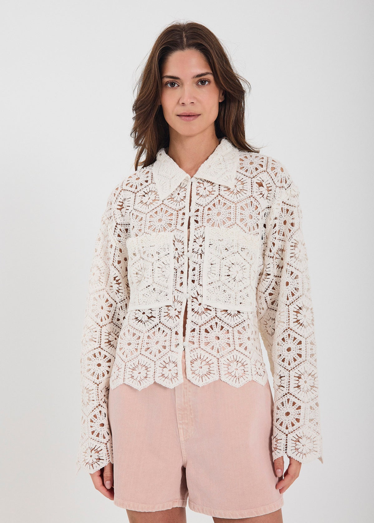 NORR Luni shirt Skjorter Off-white