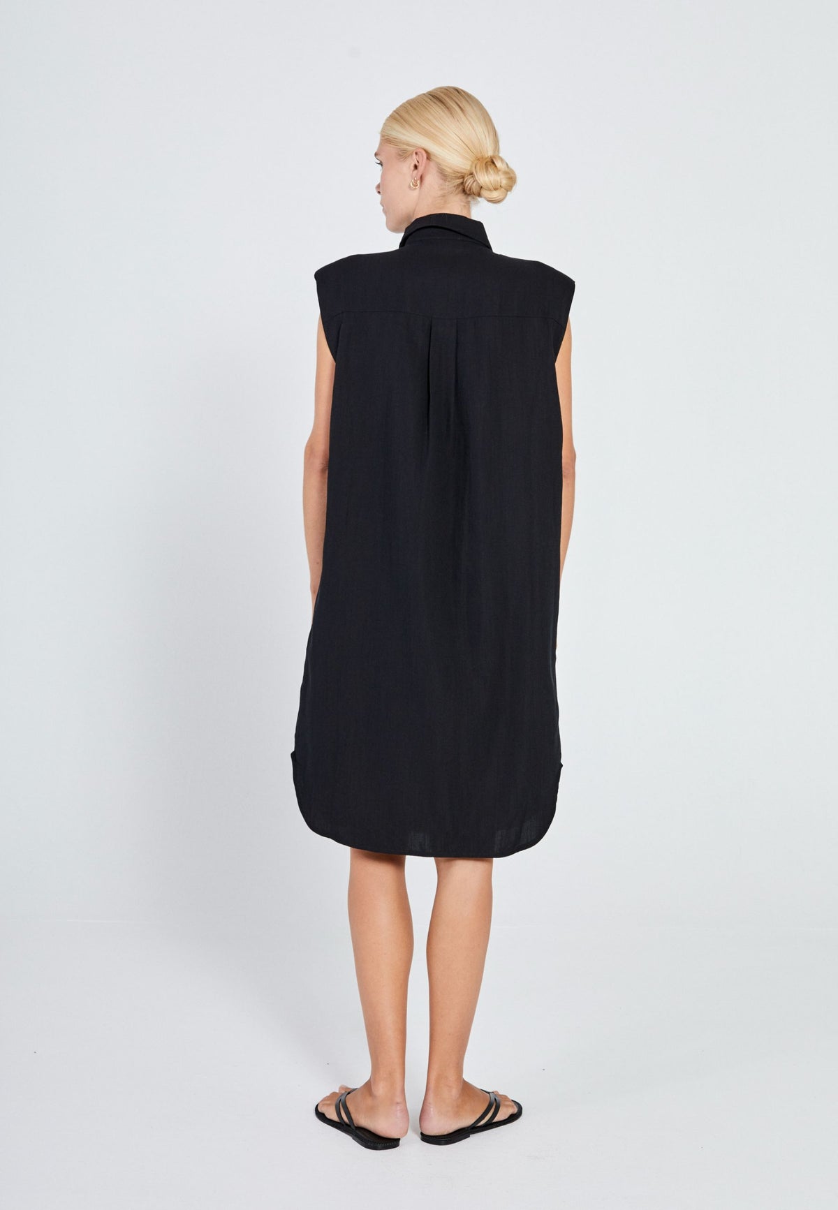 NORR Mara shirt dress Kjoler Black