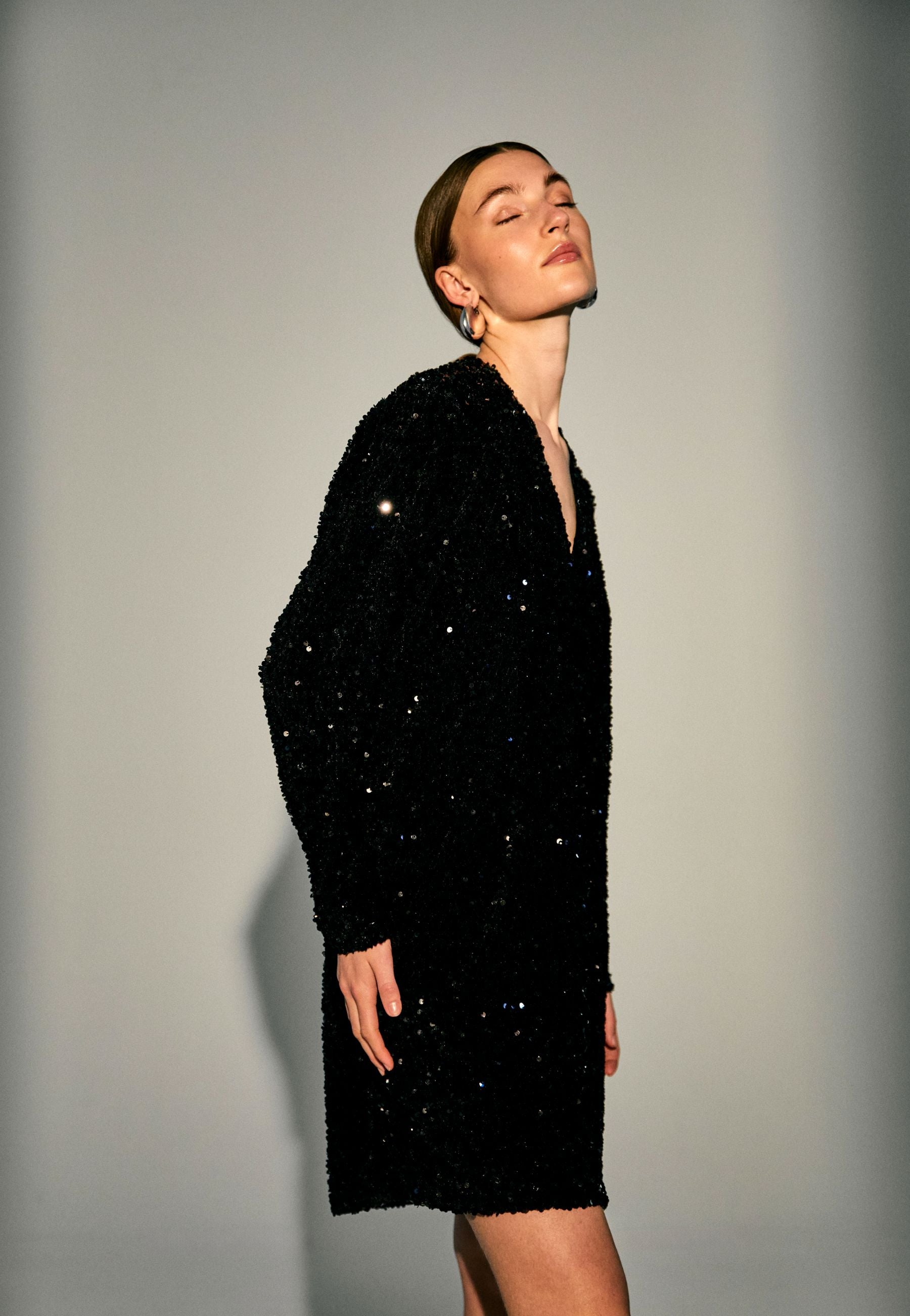 NORR Milan LS dress Dresses Black
