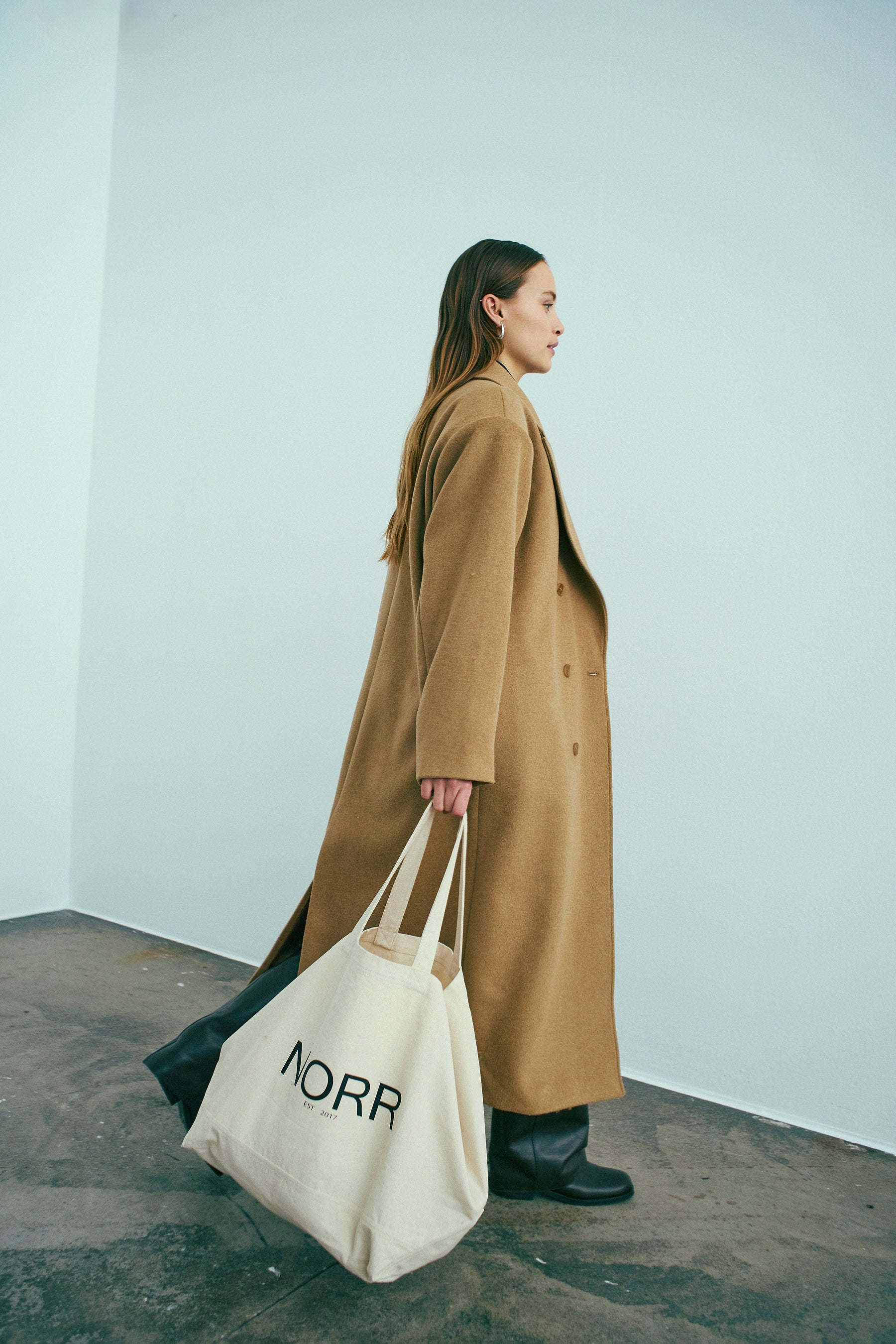 NORR NORR tote bag Accessories Ecru