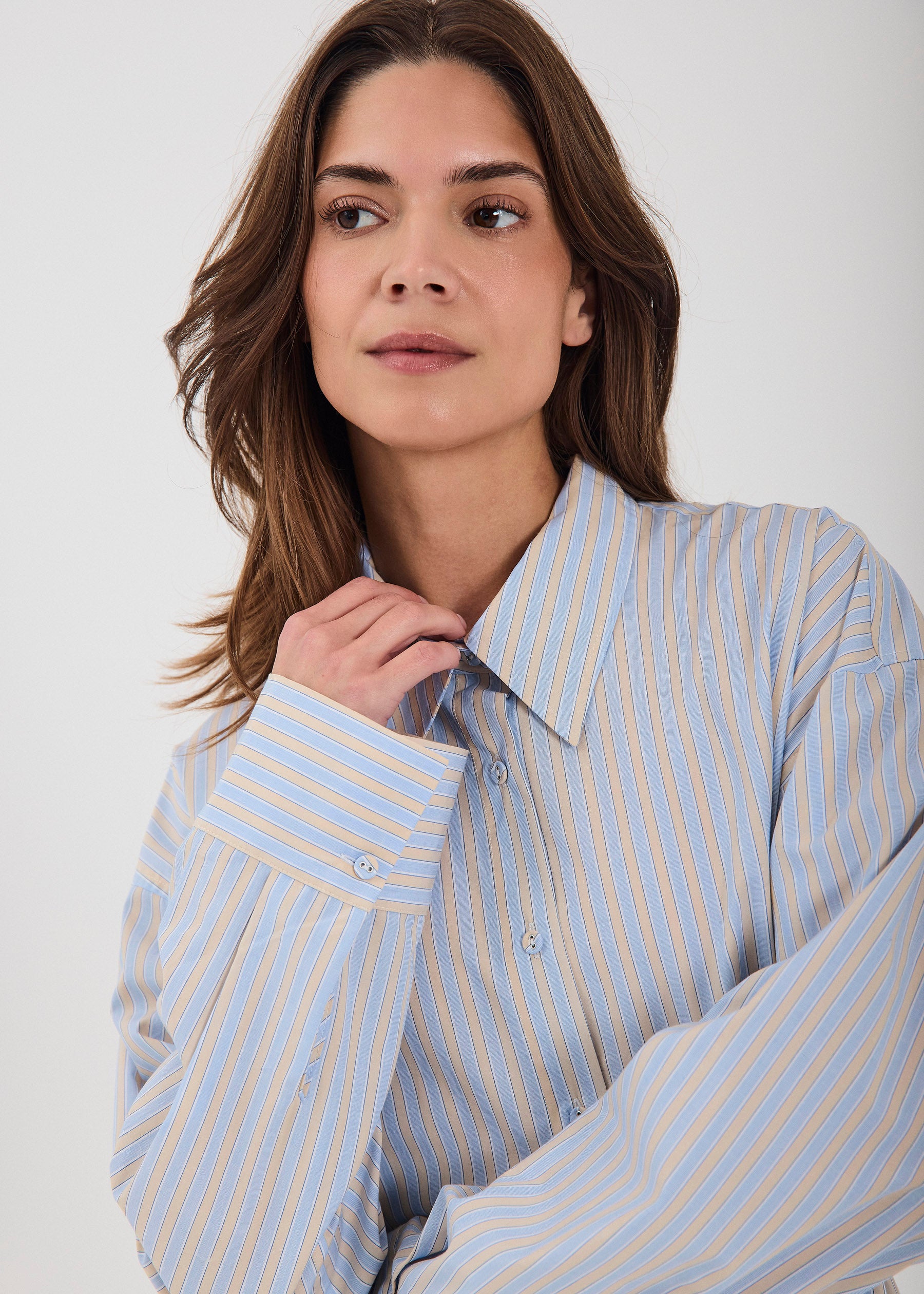 NORR Nanna shirt Skjorter Straw