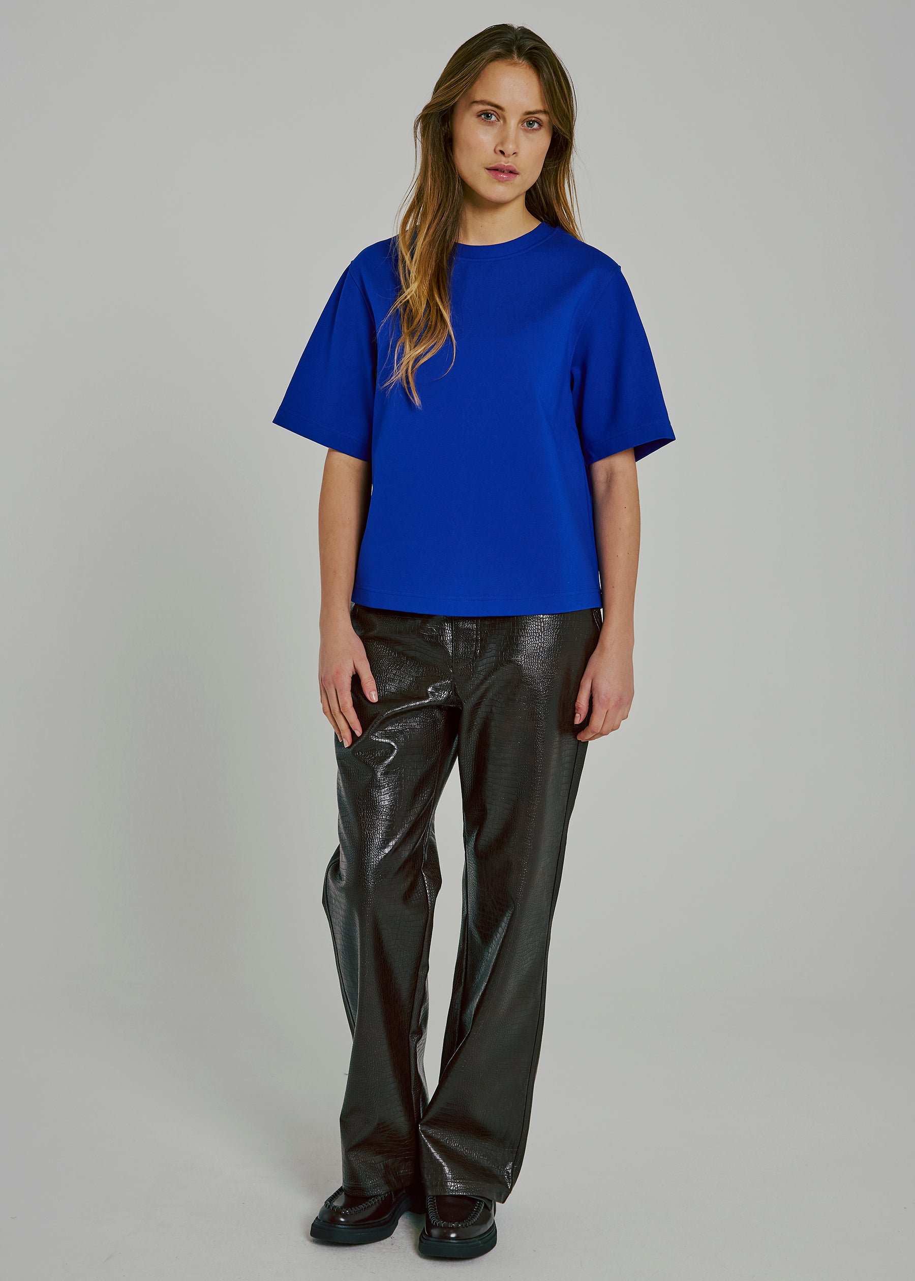 NORR Orah tee T-shirts Strong blue