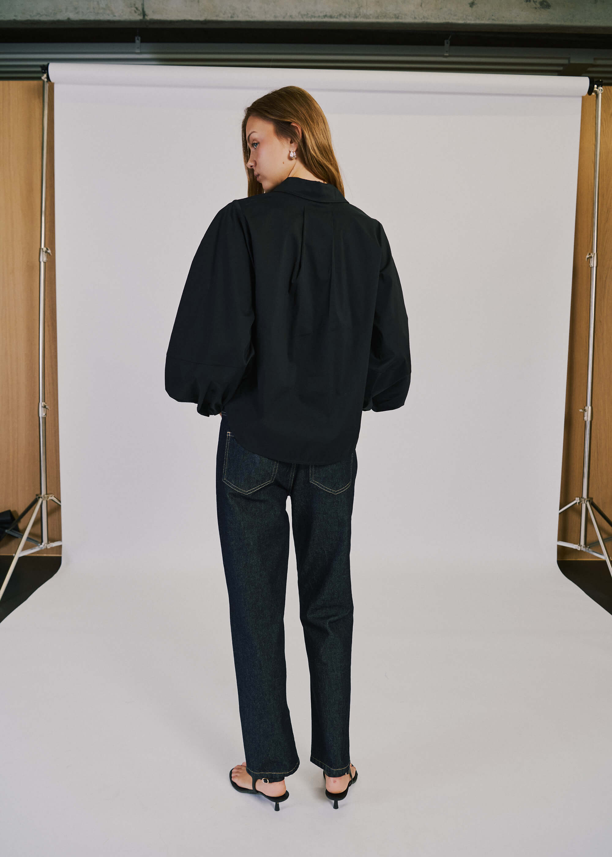 NORR Otilia LS shirt Skjorter Black