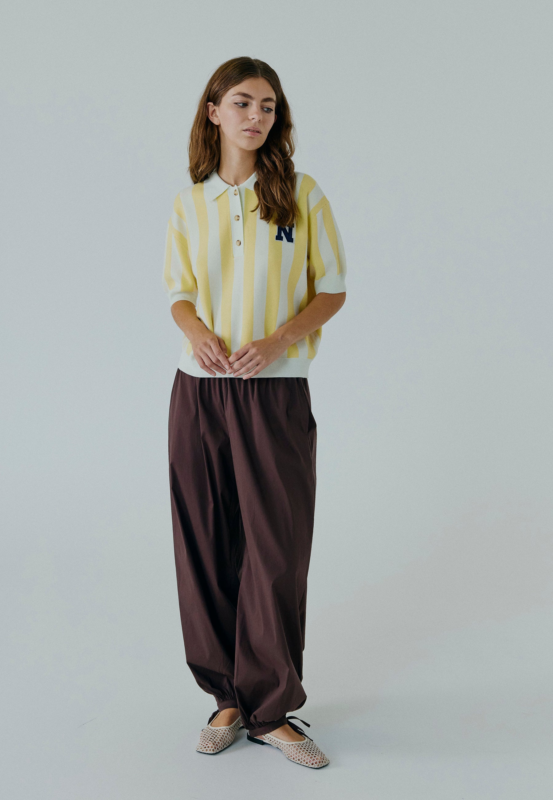NORR Otilia pants Bukser Dark Brown