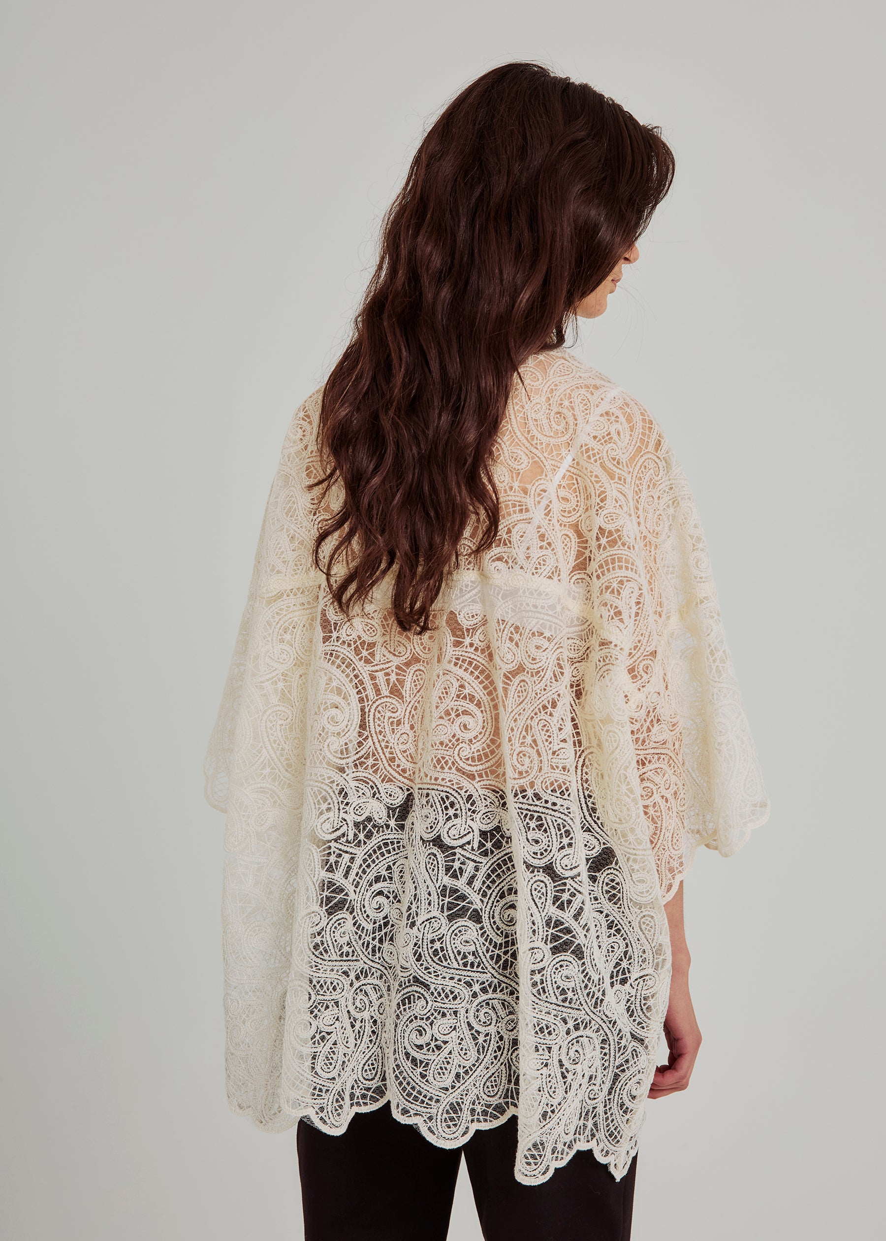 NORR Roma oversize shirt Shirts Ivory