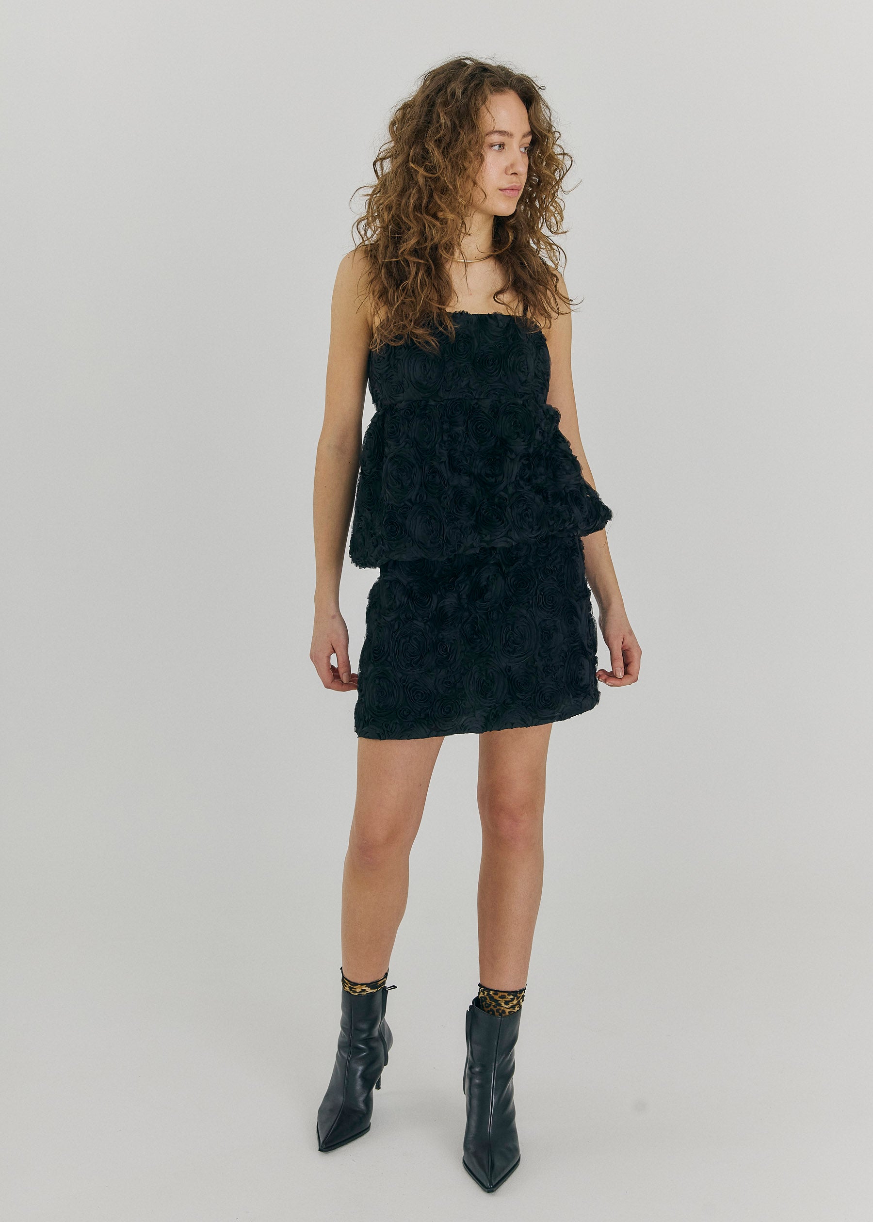 NORR Rose top Tops Black