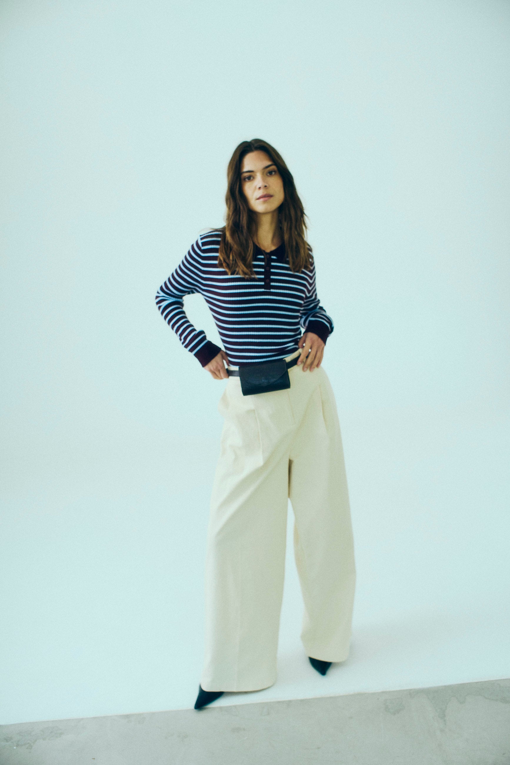 NORR Vani pants Bukser Ivory