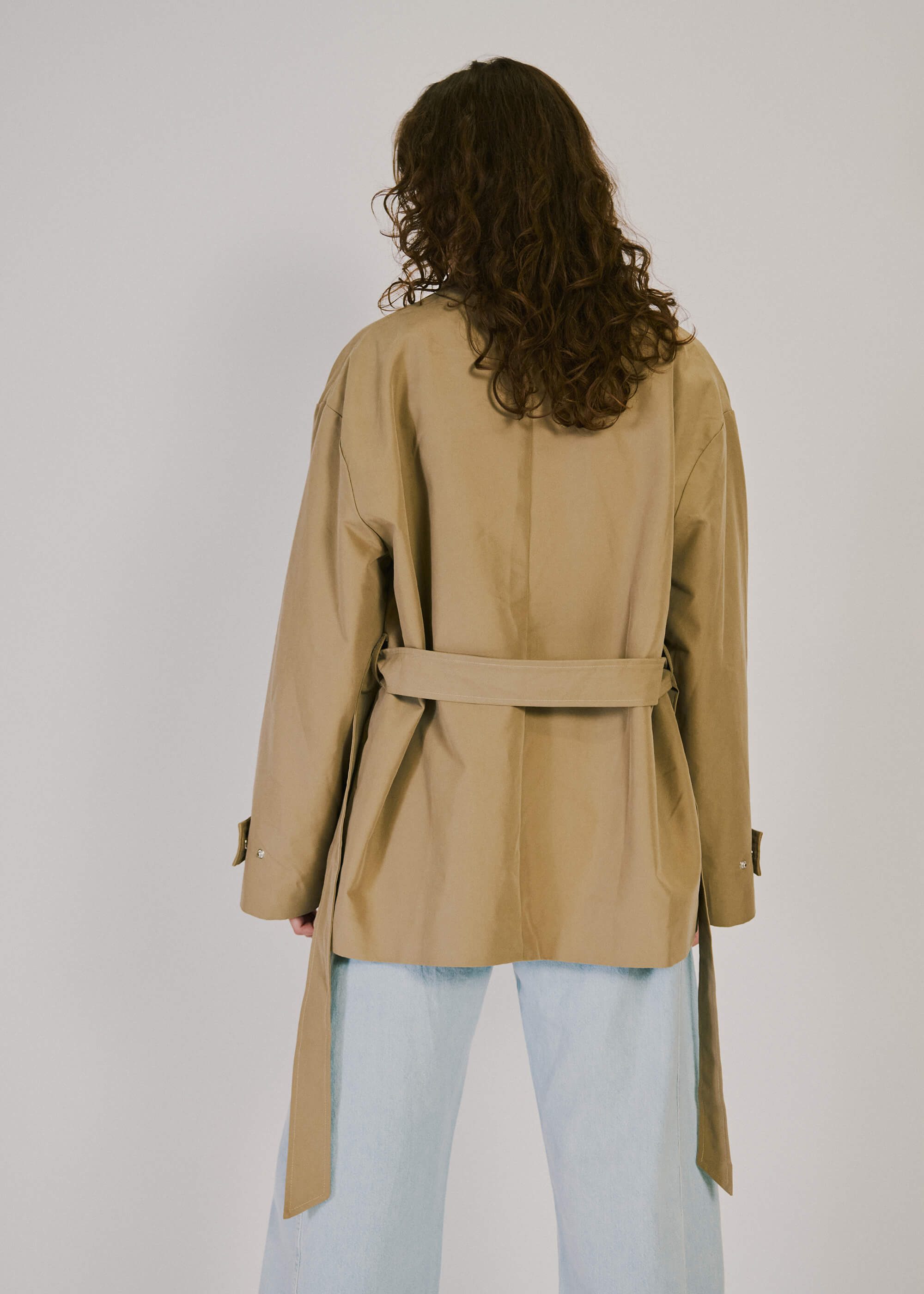 NORR Venja trenchcoat Jakker Warm Beige