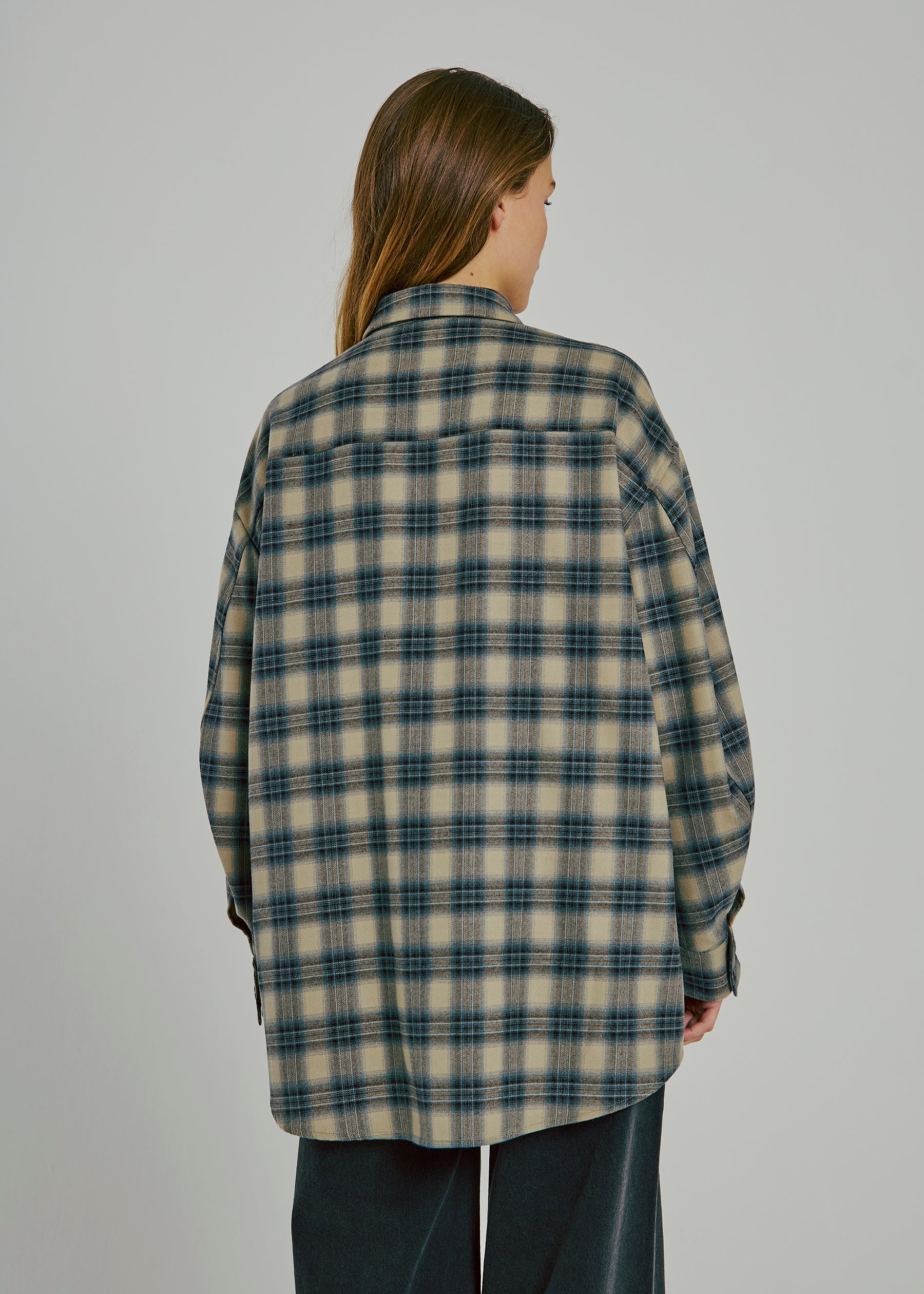 NORR Woody shirt Shirts Blue check