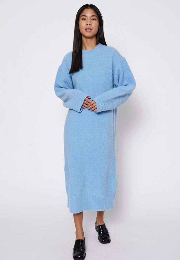 Vica knit dress - kollektionsprøve - blue