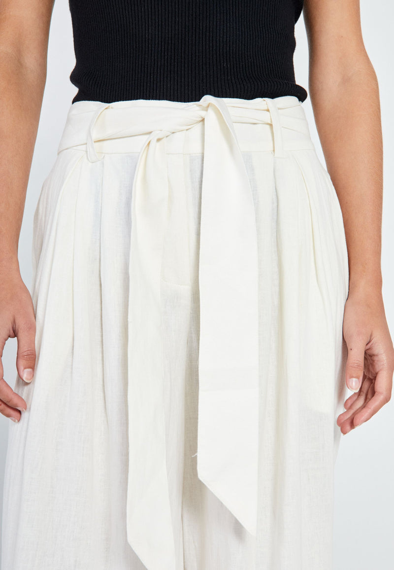 Esma wide pants - off-white - kollektionsprøve