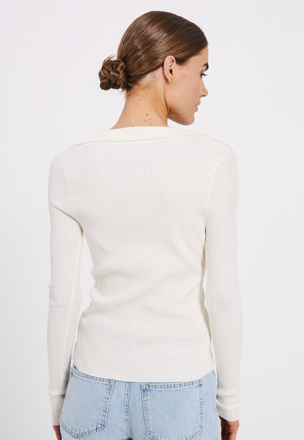 Sherry knit cardigan - off-white - kollektionsprøve