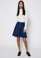Als short knit skirt - Navy