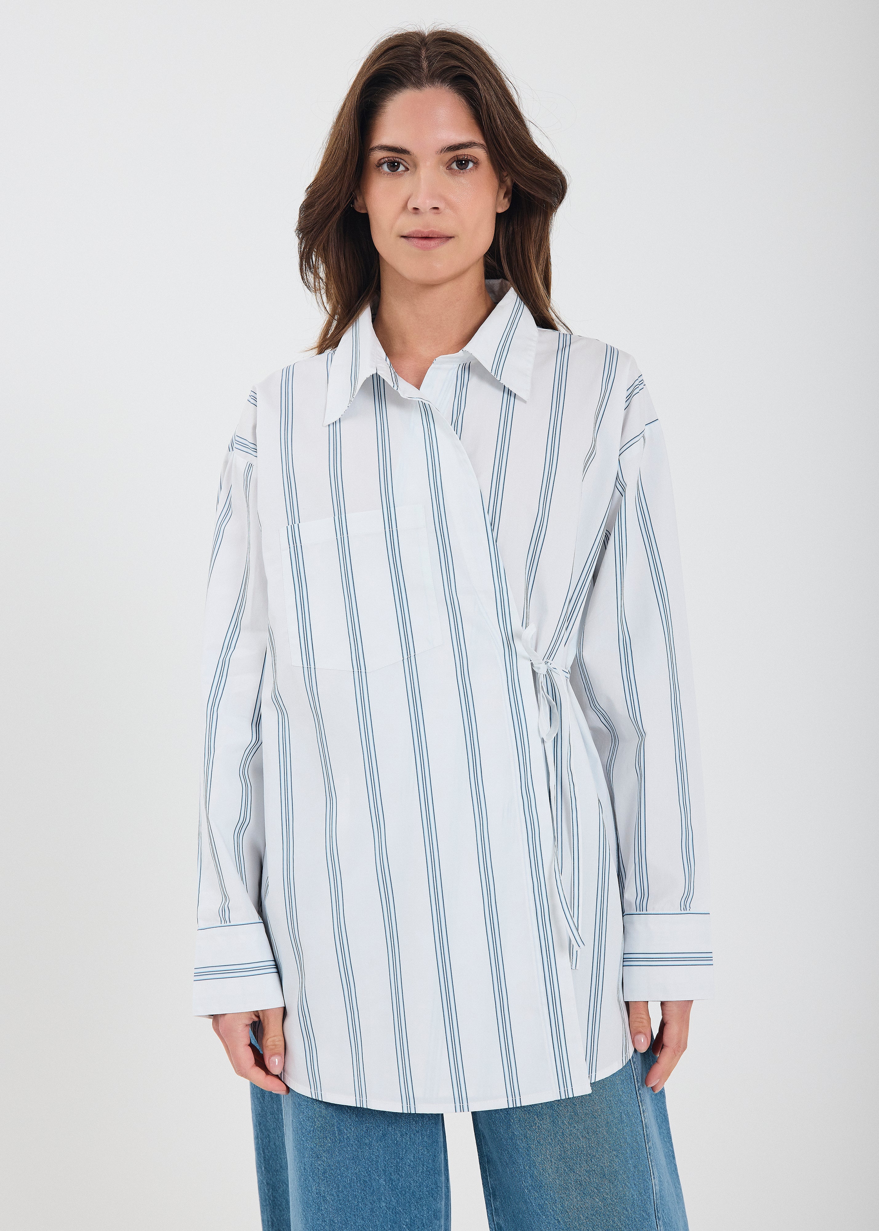 NORR Apio shirt Skjorter White stripe