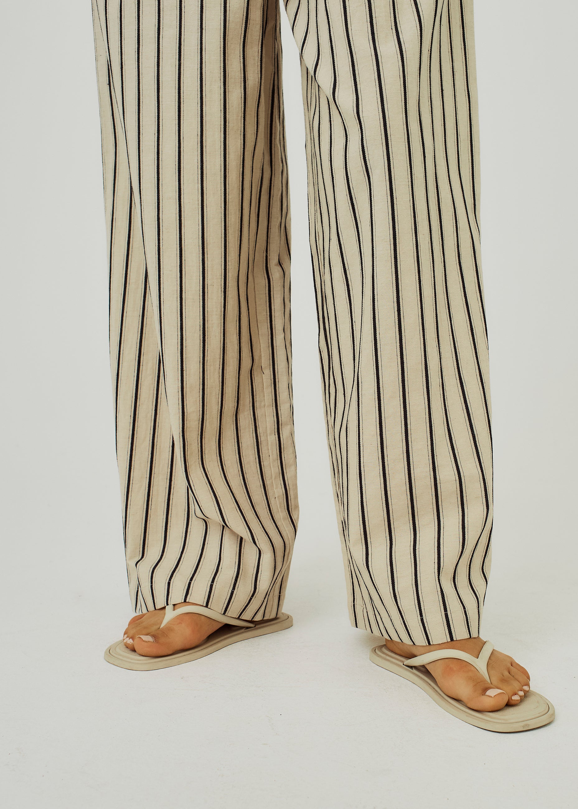 NORR Arka pants Pants Black stripe