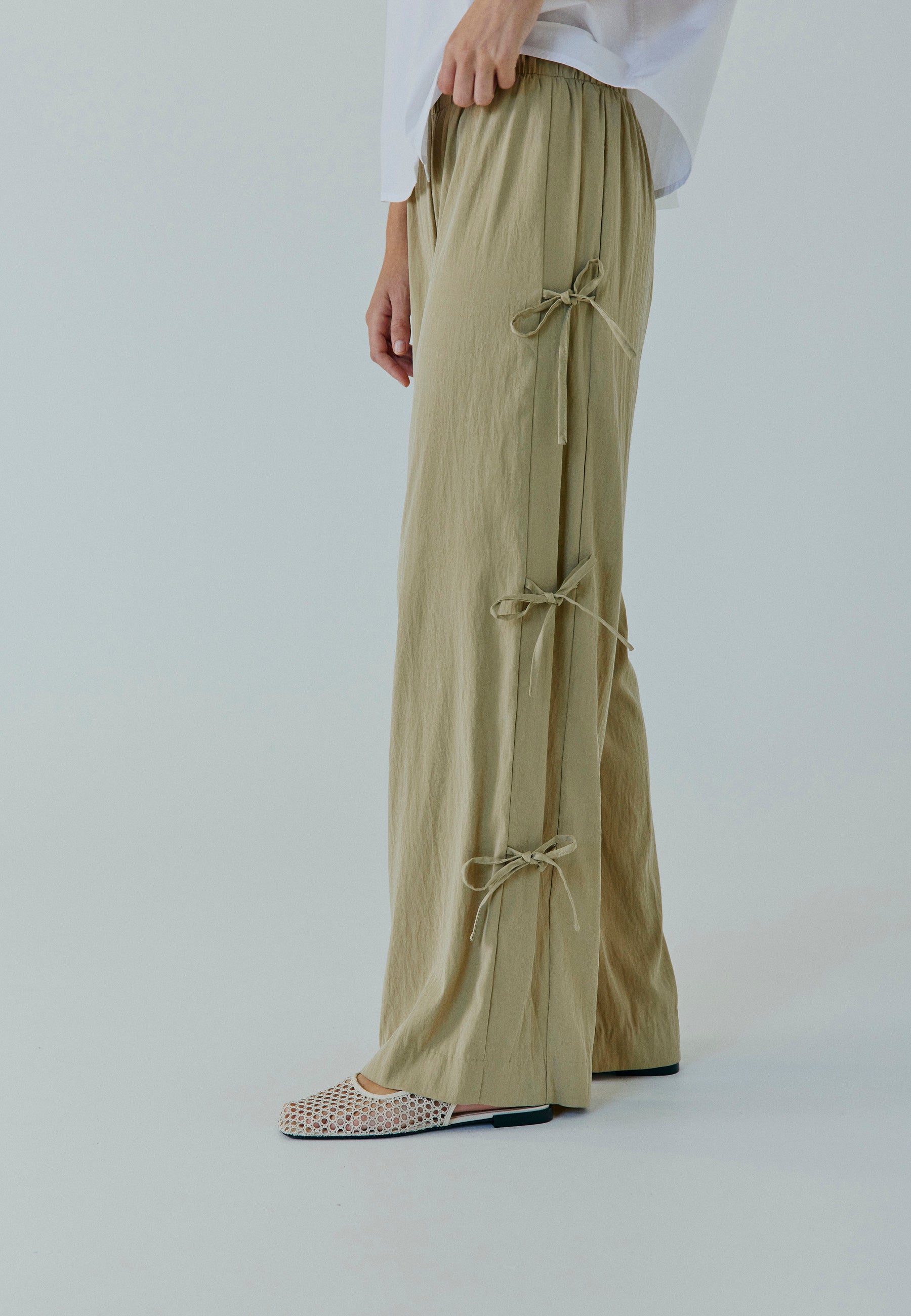 NORR Bowie pants Bukser Warm Beige