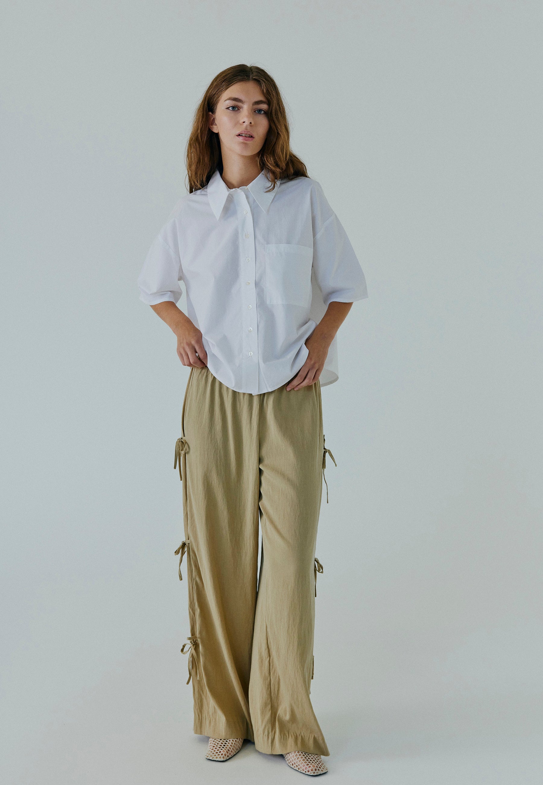 NORR Bowie pants Bukser Warm Beige