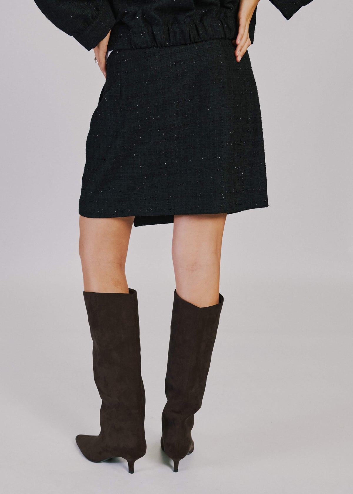 NORR Camil short skirt Nederdele Black