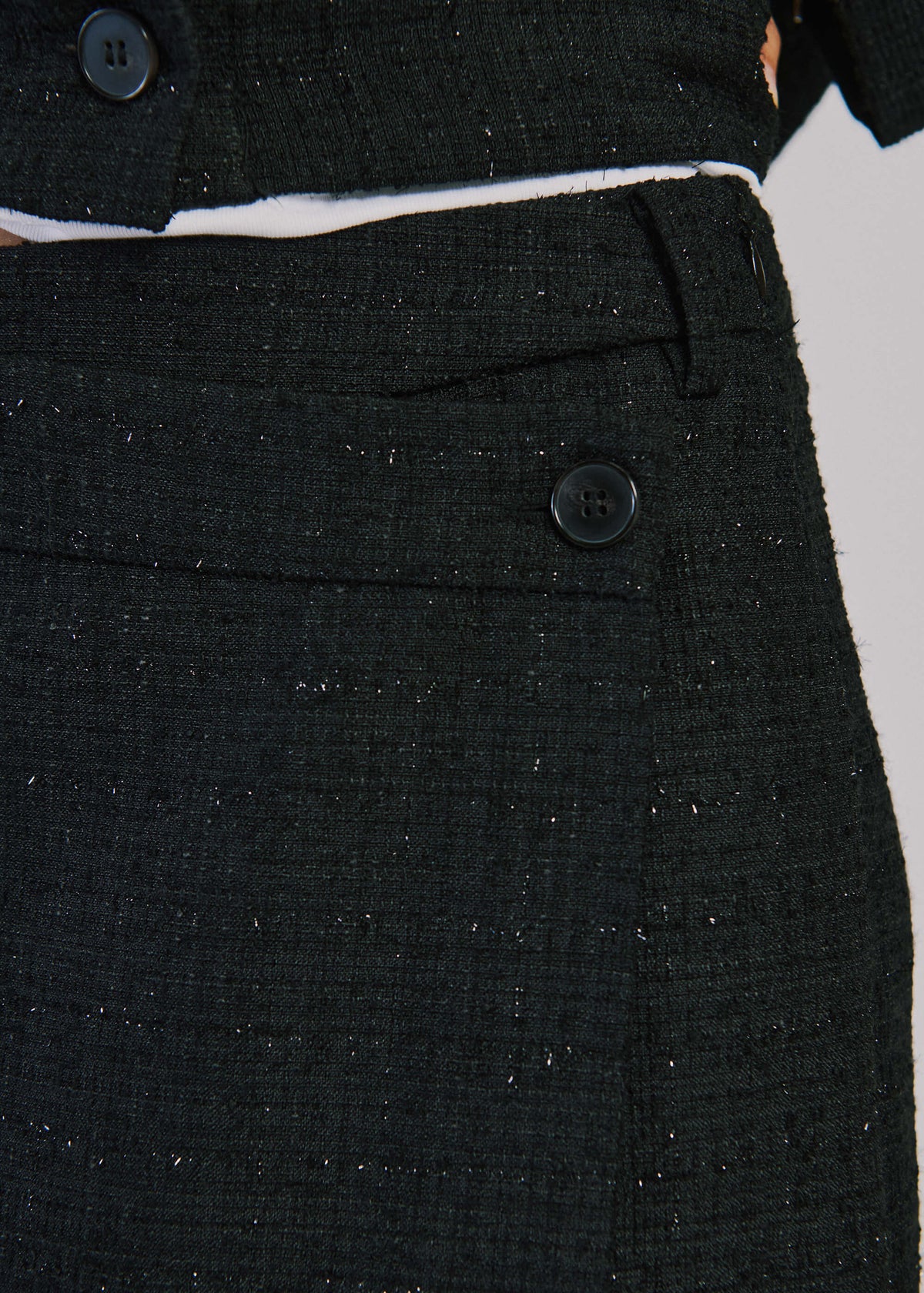 NORR Camil short skirt Nederdele Black