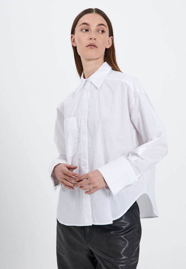 NORR Cest cuff shirt Shirts White