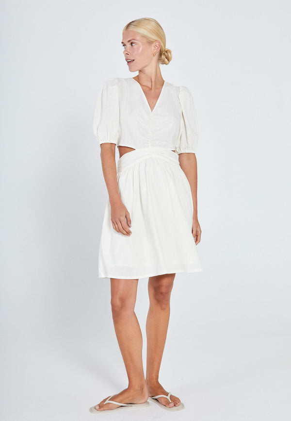 NORR Esma short dress Dresses Off-white
