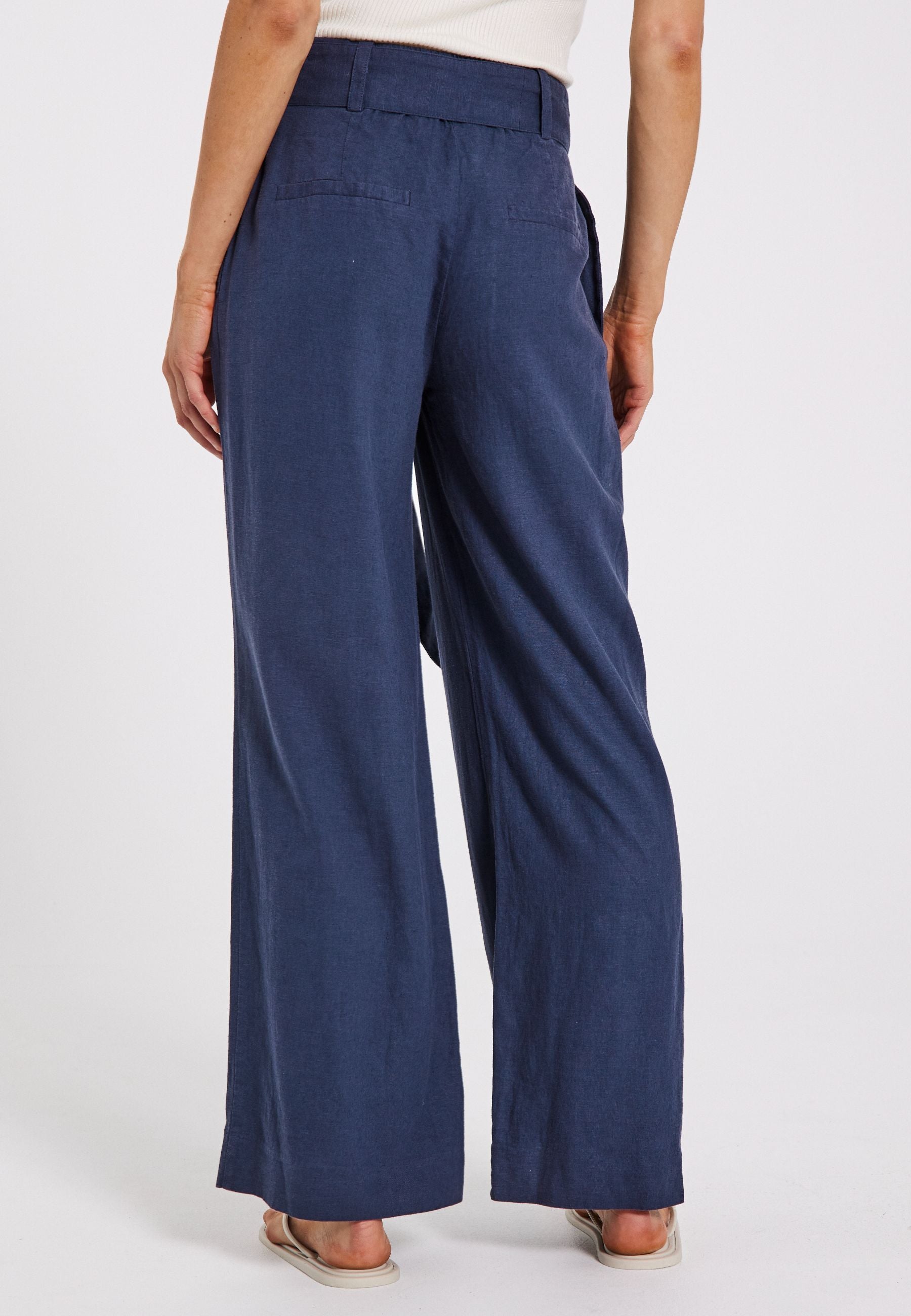 NORR Esma wide pants Pants Navy