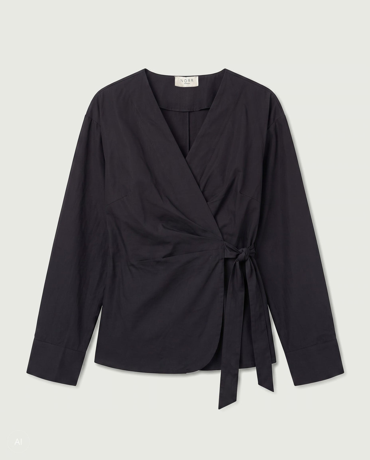 NORR Fraser LS top Toppe Black
