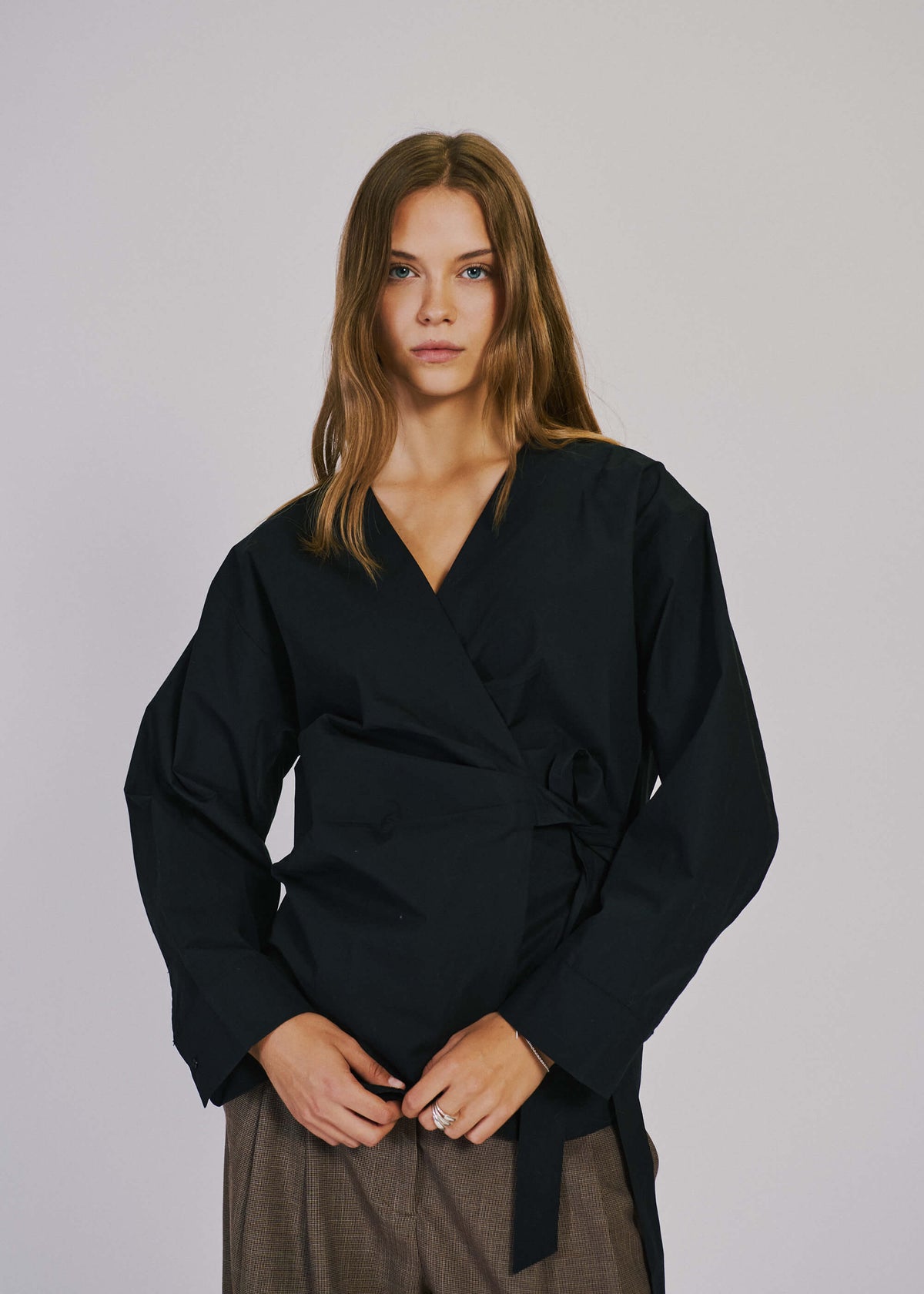 NORR Fraser LS top Toppe Black