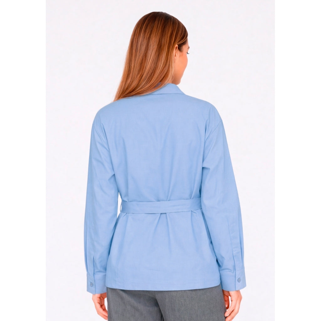 NORR Fraser LS top Toppe Purple blue