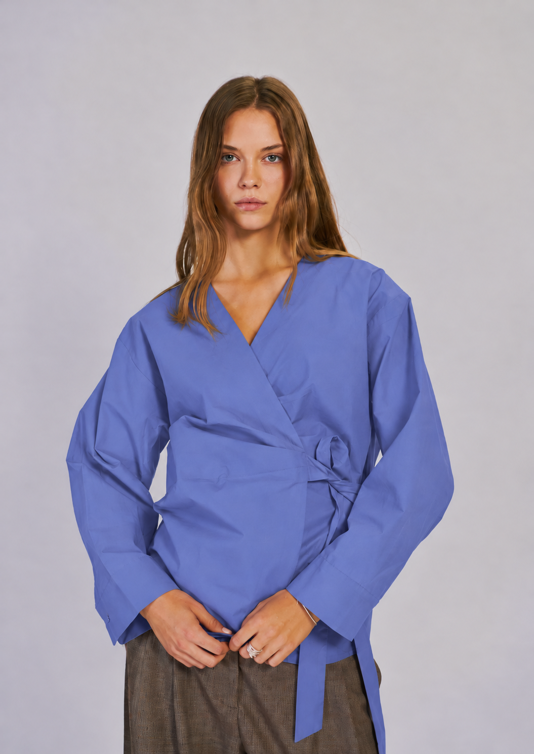 NORR Fraser LS top Toppe Purple blue