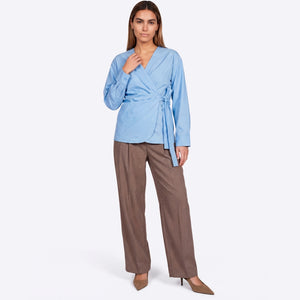 NORR Fraser LS top Toppe Purple blue