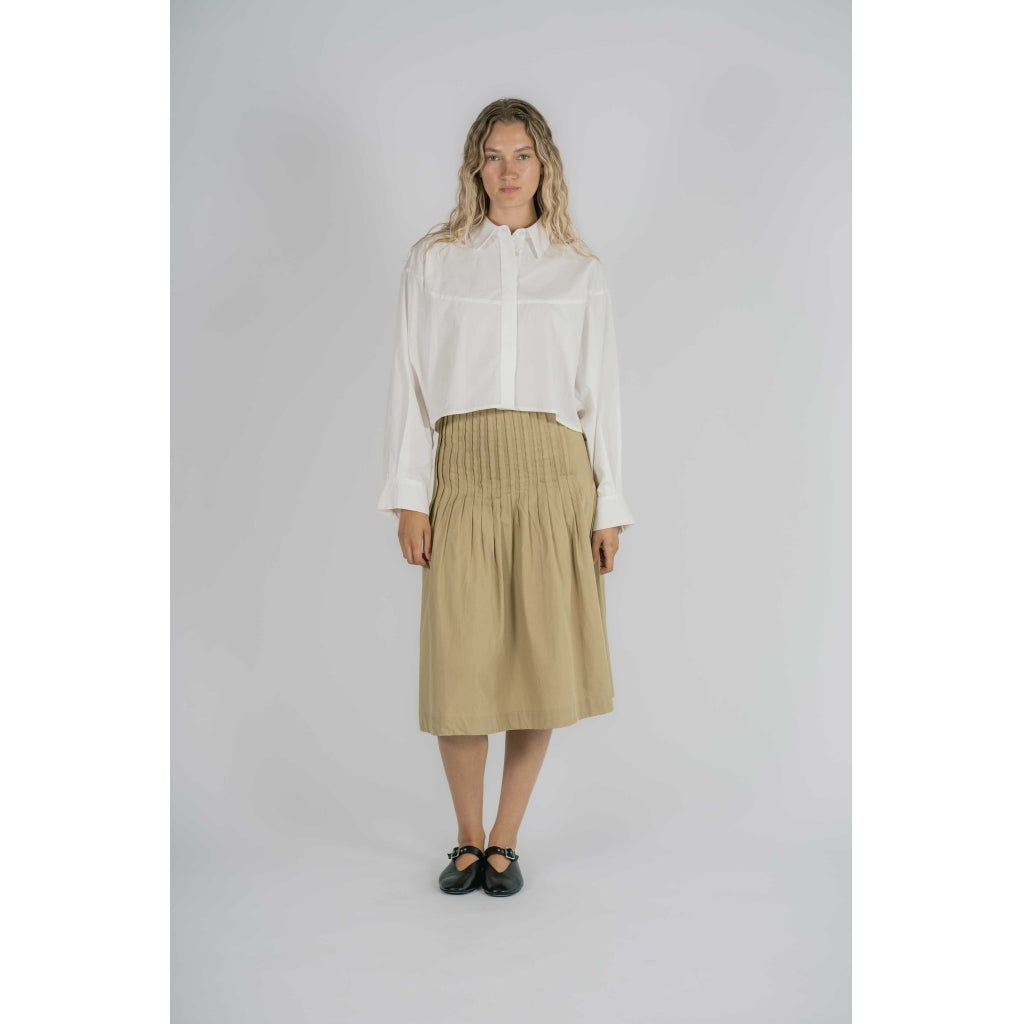 NORR Fraser short shirt Skjorter White