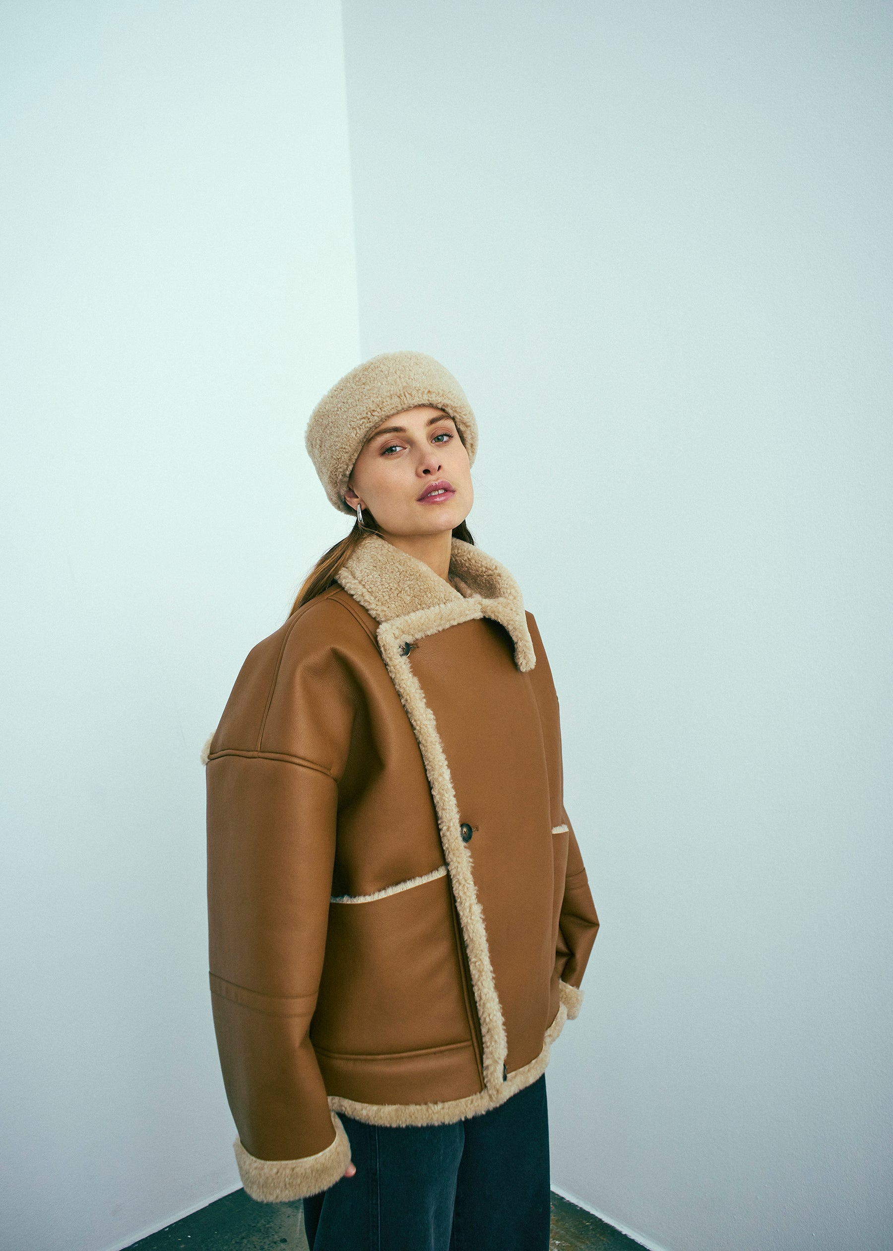 NORR Hanny jacket Jackets Cognac