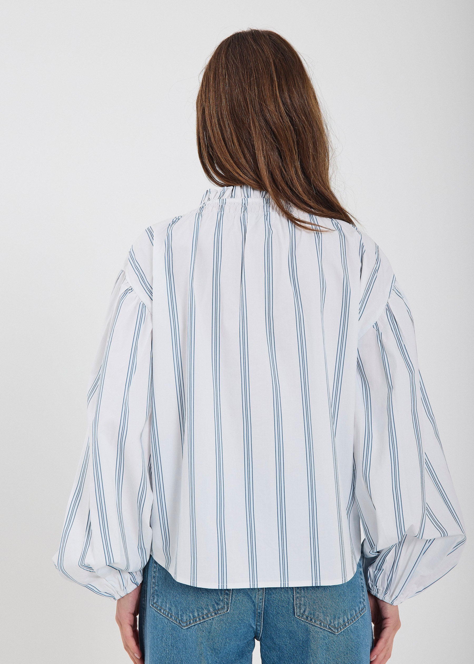 NORR Lilo shirt Skjorter White stripe