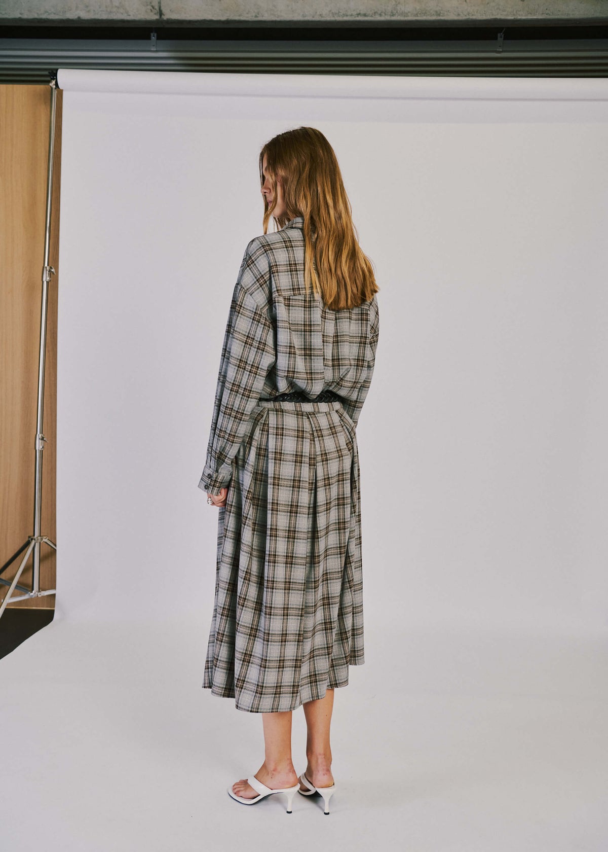 NORR Lyra LS shirt Skjorter Brown check