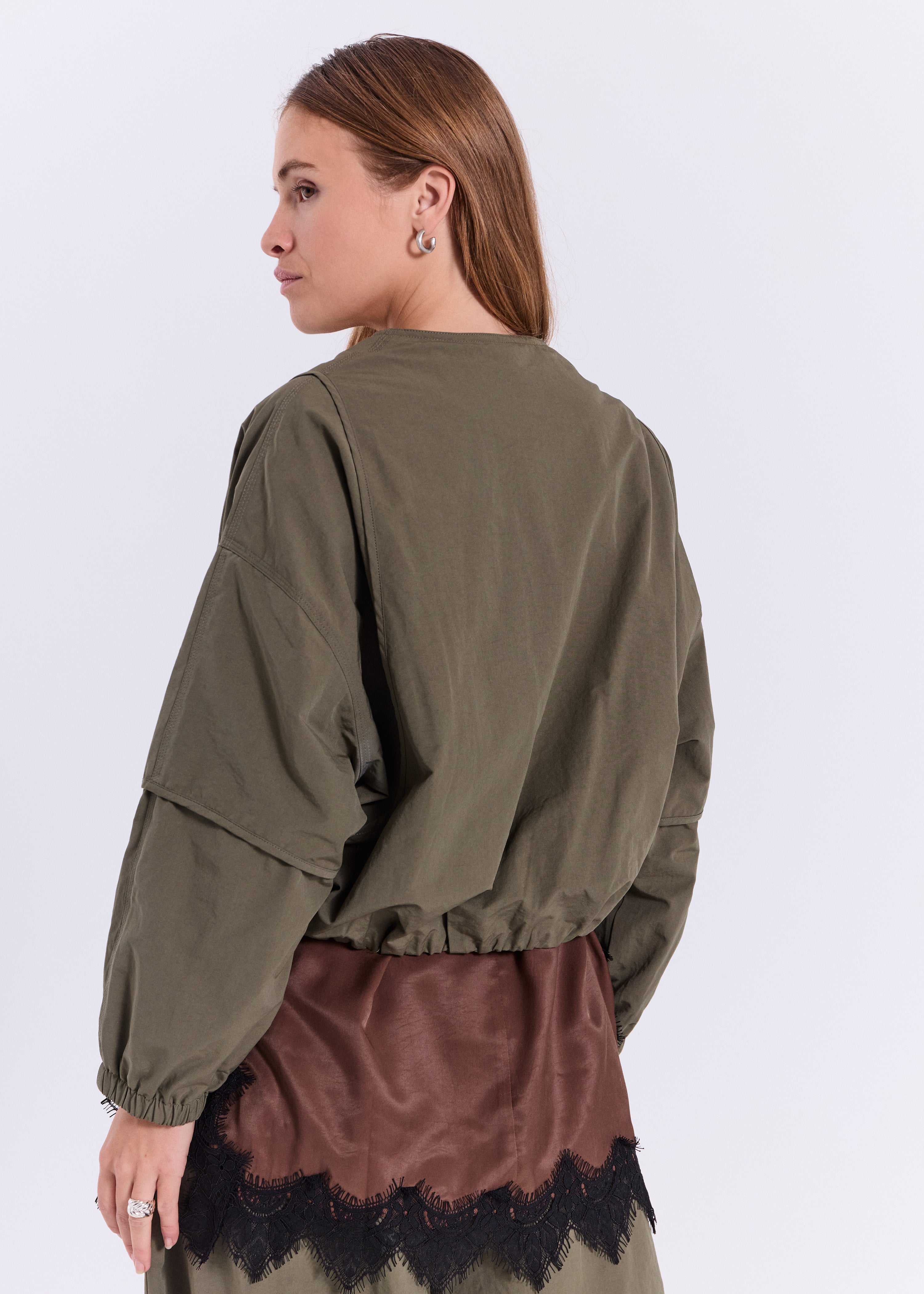 NORR Mikka light jacket Jakker Dark green