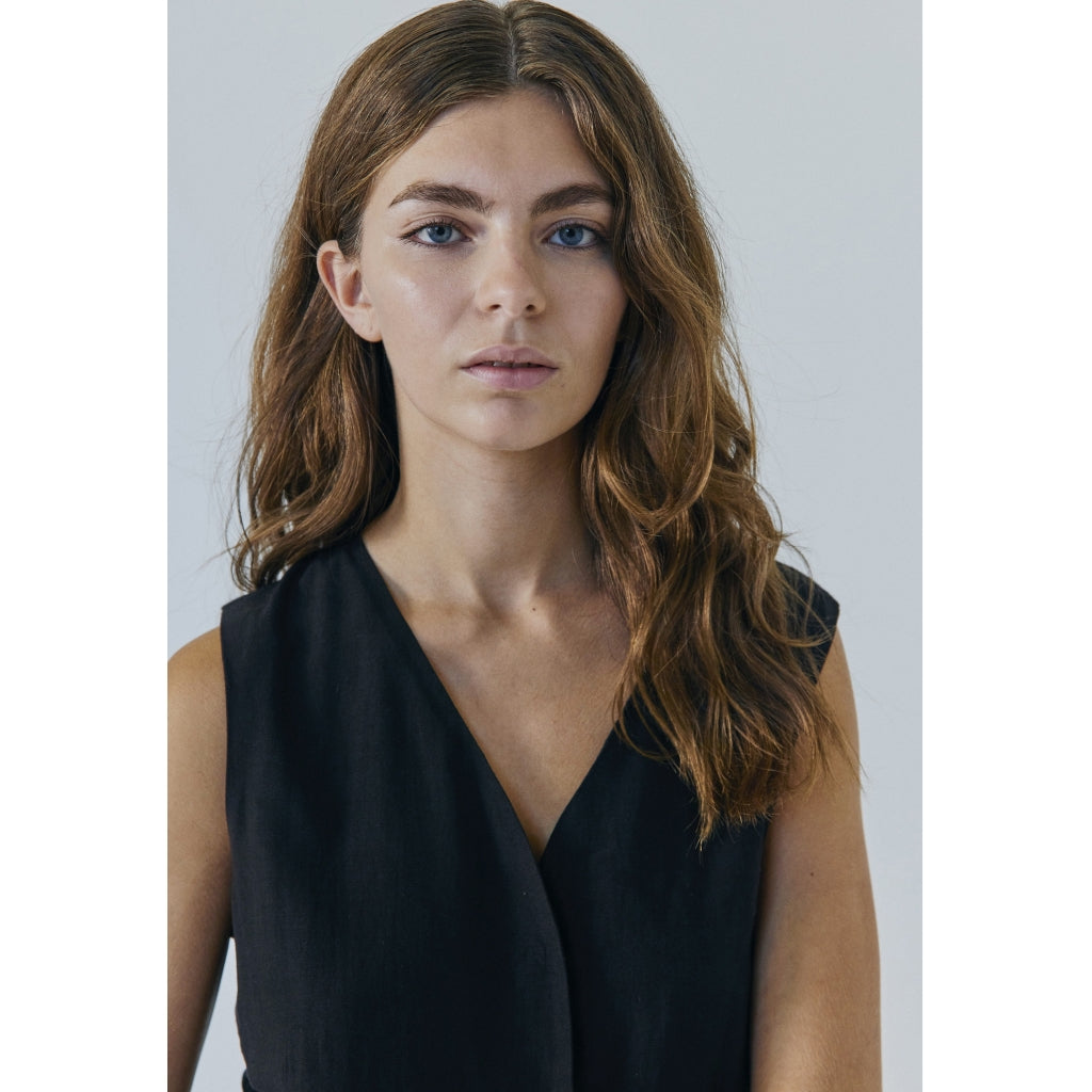 NORR Minna waistcoat Vest Black
