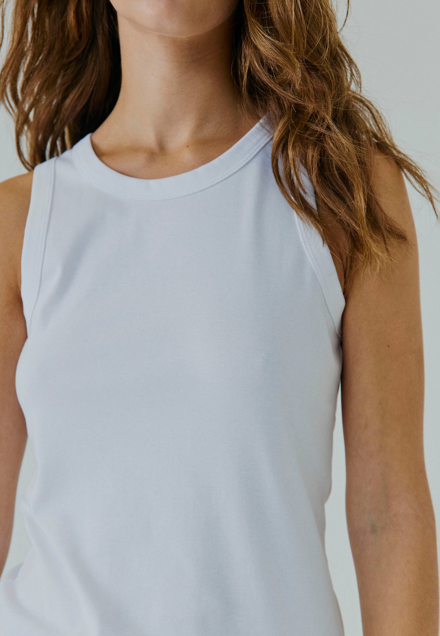 NORR Nelly tank top Toppe White